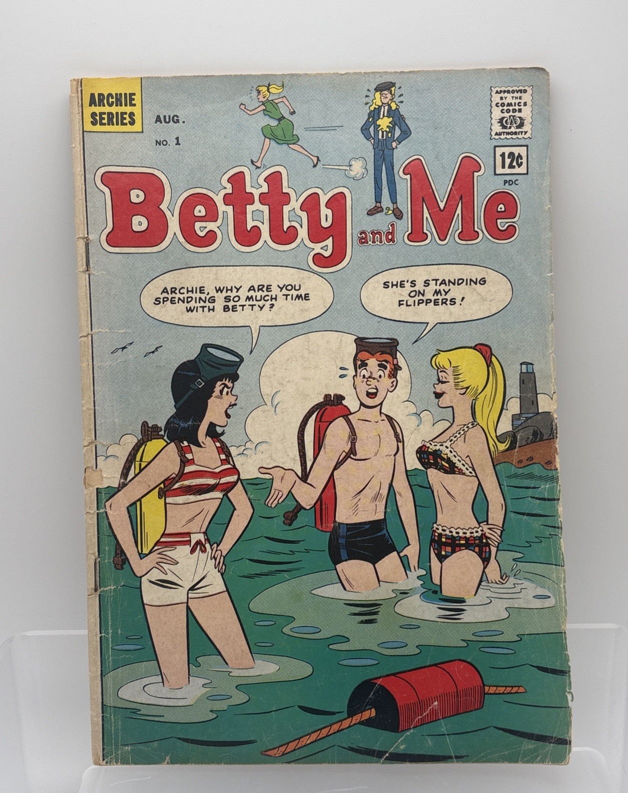 Archie Series Betty and Me #1 (1965) Comic Book Poor Condition Archie Series Betty and Me #1 (1965) Comic Book Poor Condition