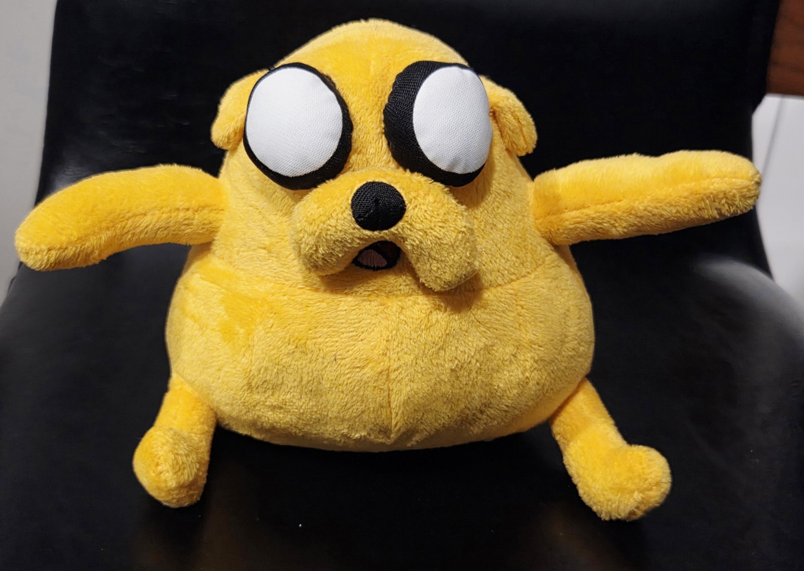 CUTE Jazwares Adventure Time Jake The Dog Cartoon Network Yellow 7” Fat Plush CUTE Jazwares Adventure Time Jake The Dog Cartoon Network Yellow 7” Fat Plush