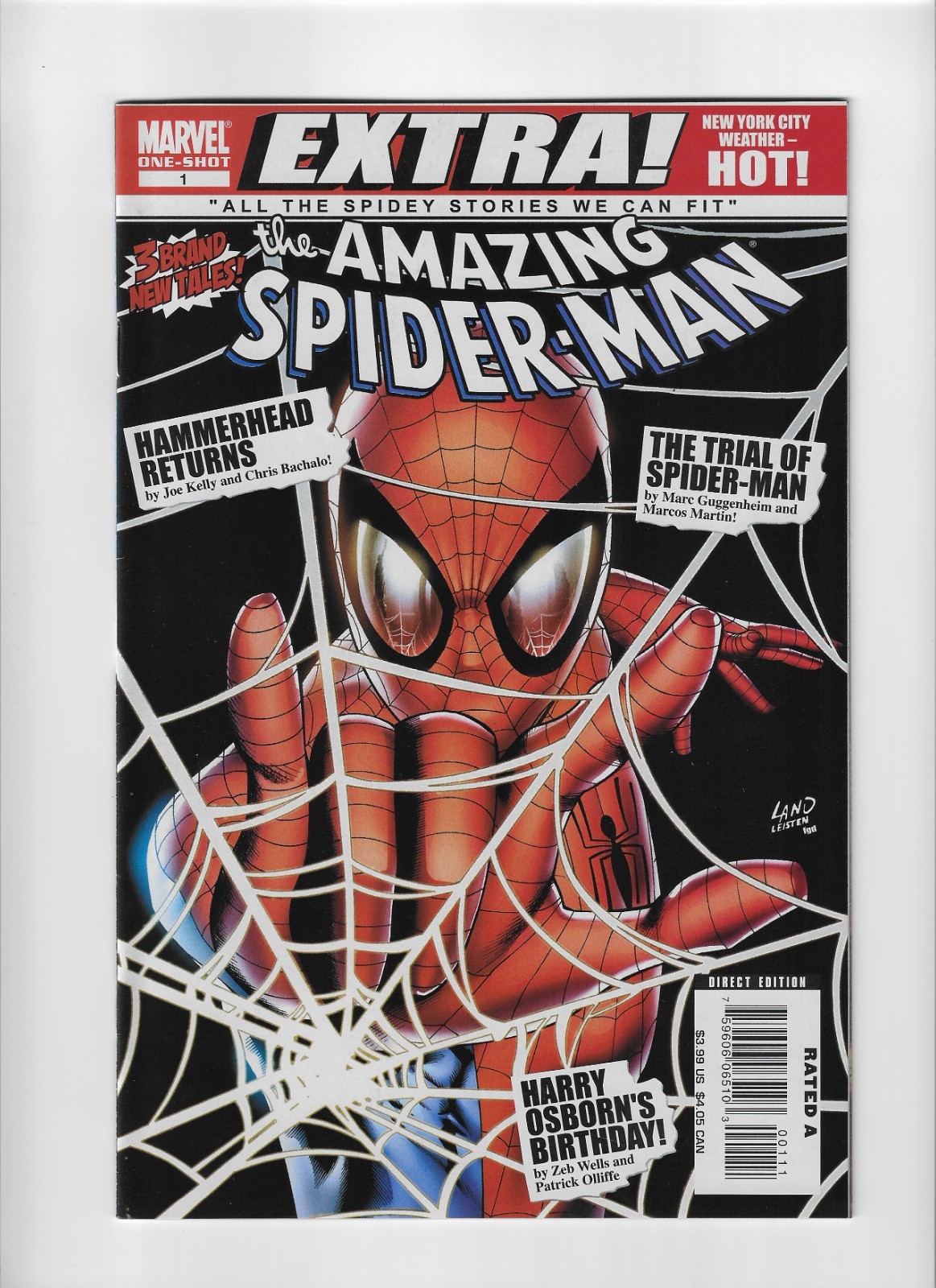 Marvel Comics Amazing Spider-Man: Extra #1 Marvel Comics Amazing Spider-Man: Extra #1