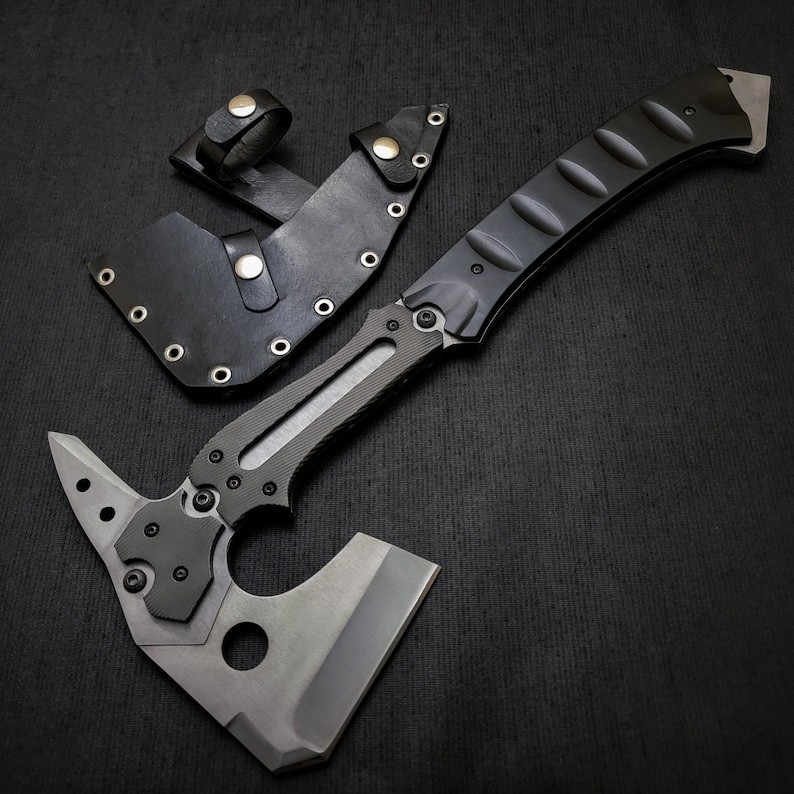 Leon Kennedy Hatchet Resident Evil Requiem Upgraded Axe/RE9 Full Tang Axe Leon Kennedy Hatchet Resident Evil Requiem Upgraded Axe/RE9 Full Tang Axe