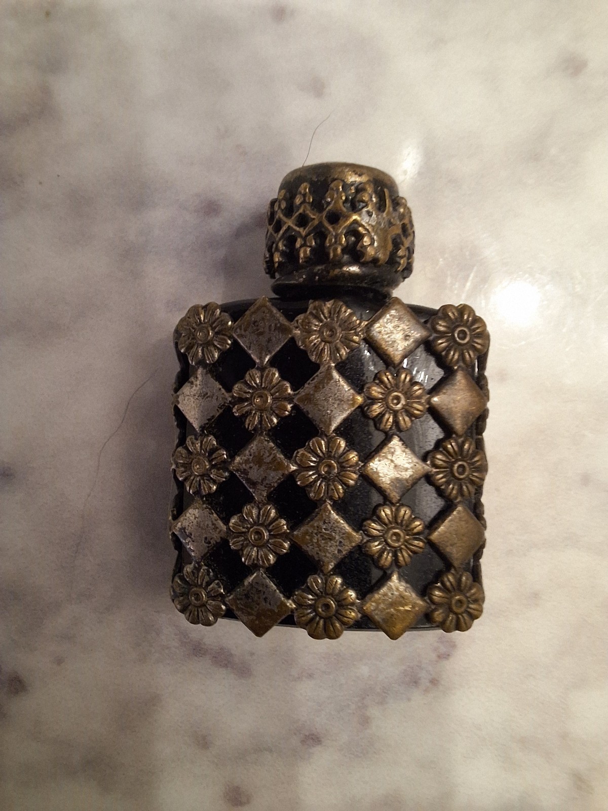 Vintage French Miniature Perfume Bottle 1930's Art Deco Era Vintage French Miniature Perfume Bottle 1930's Art Deco Era