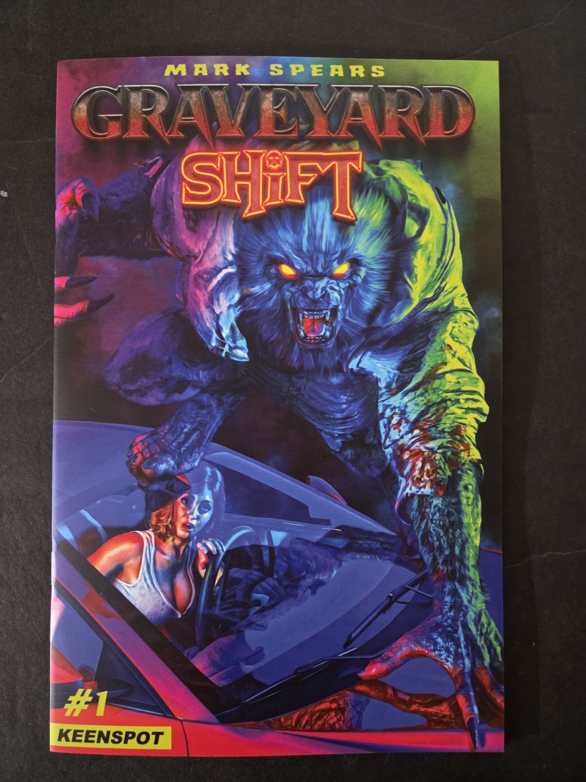 Mark Spears Graveyard Shift #1 COVER L 1:500 Secret Body Bag Exclusive Monsters Mark Spears Graveyard Shift #1 COVER L 1:500 Secret Body Bag Exclusive Monsters