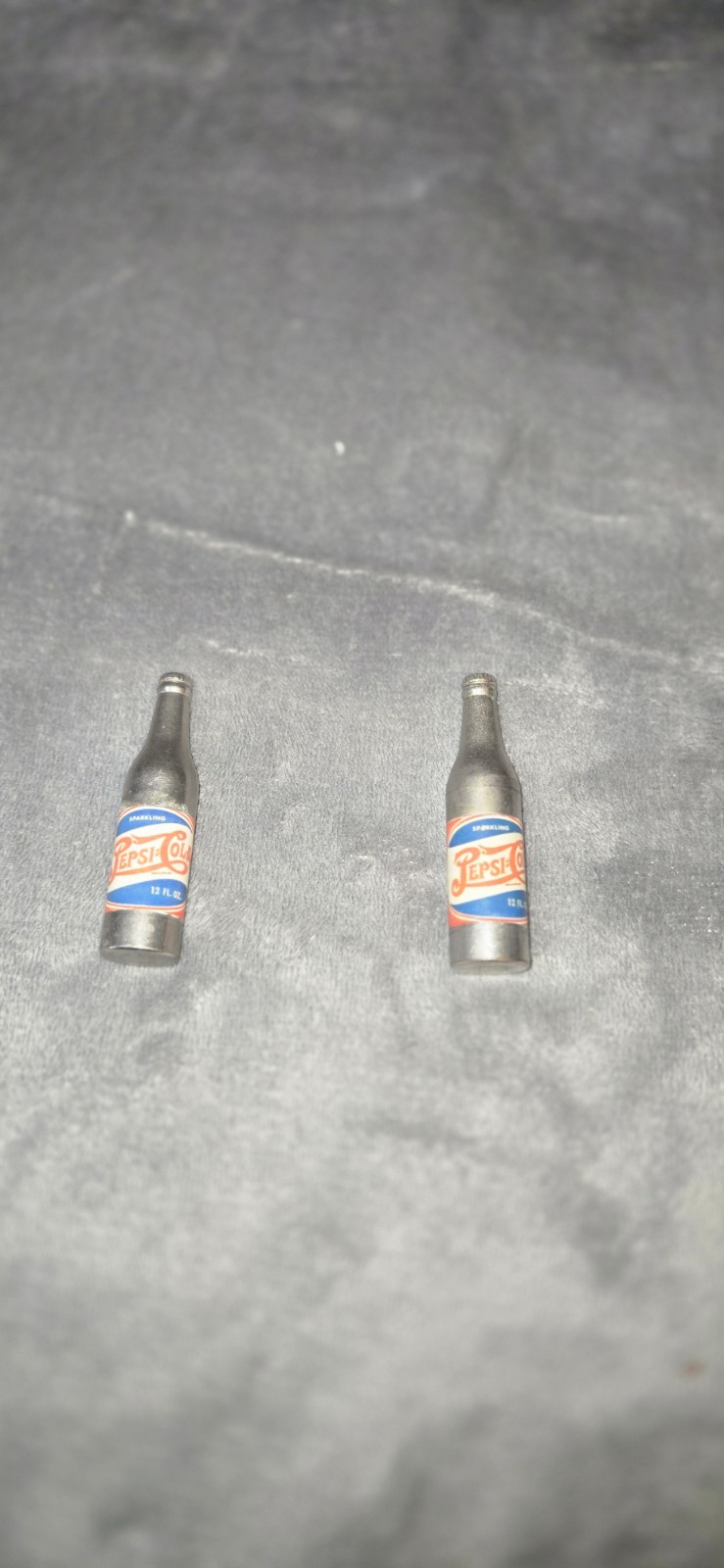 Pepsi Vintage 1950s Mini Cola Bottle Advertising Lighter Silver/Red/Blue Pepsi Vintage 1950s Mini Cola Bottle Advertising Lighter Silver/Red/Blue