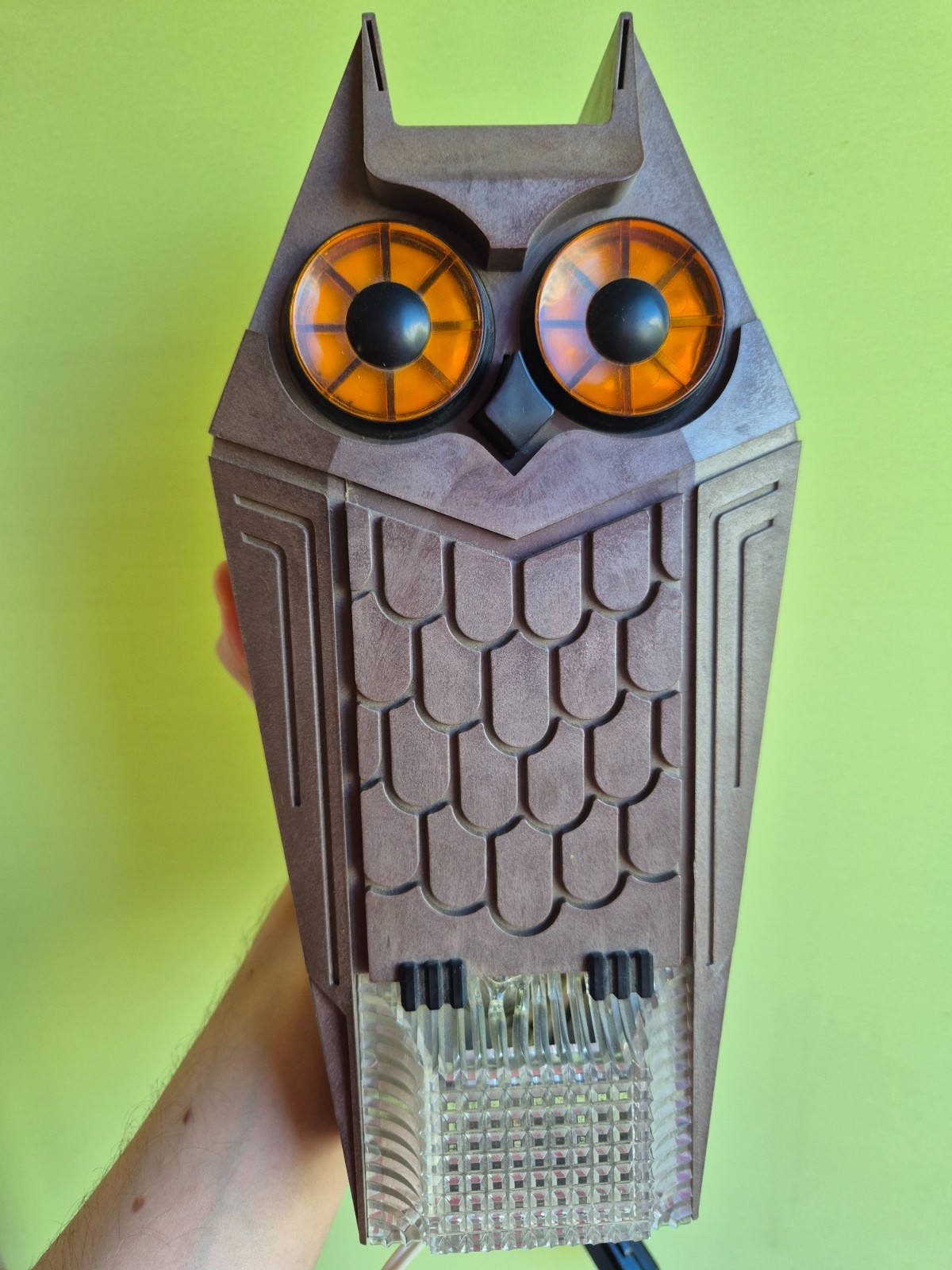 Vintage USSR owl night light Filin 220 v Vintage USSR owl night light Filin 220 v