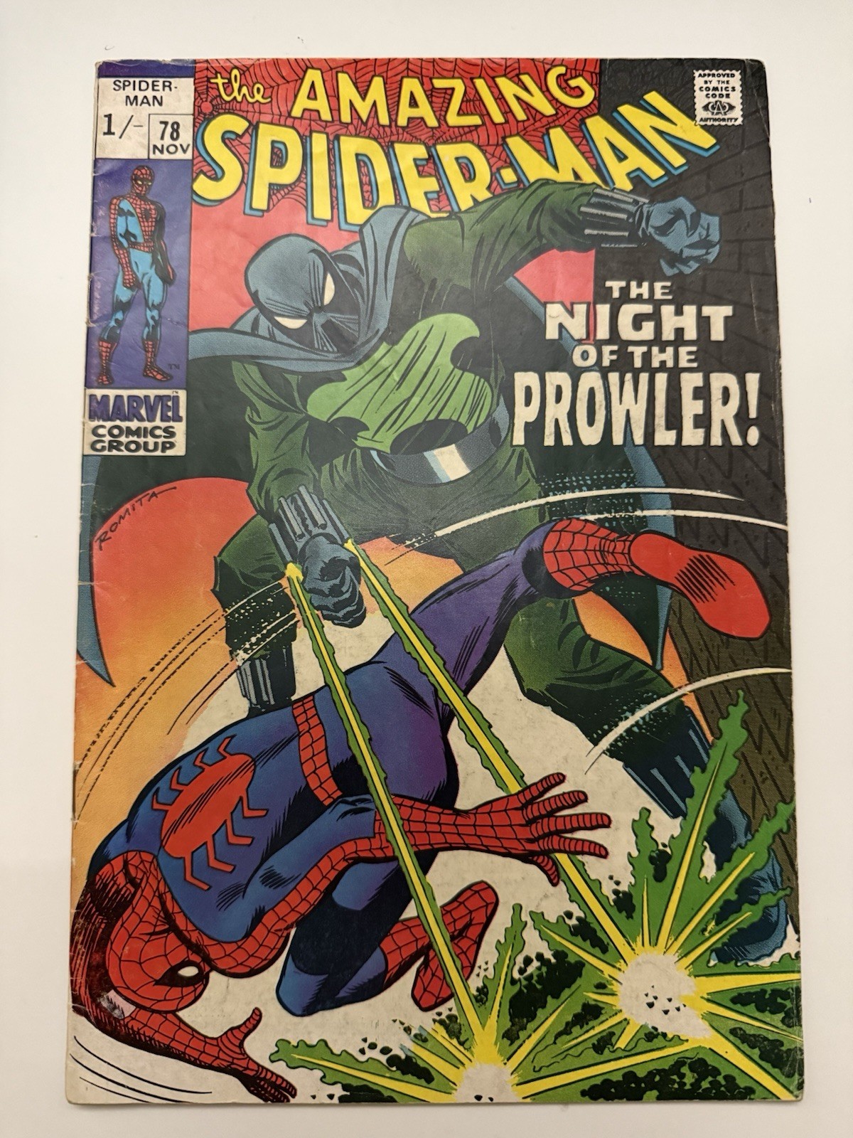 The Amazing Spider-Man #78 UK Variant (Marvel 1969) 🔑 KEY ISSUE 🔥 VG/FN The Amazing Spider-Man #78 UK Variant (Marvel 1969) 🔑 KEY ISSUE 🔥 VG/FN