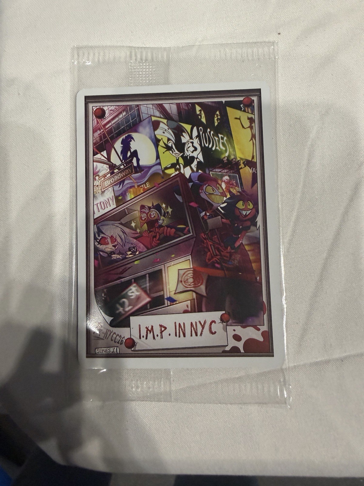 NYCC 2026 Shark Robot Helluva Boss I.M.P In NYC Promo Trading Card NYCC 2026 Shark Robot Helluva Boss I.M.P In NYC Promo Trading Card