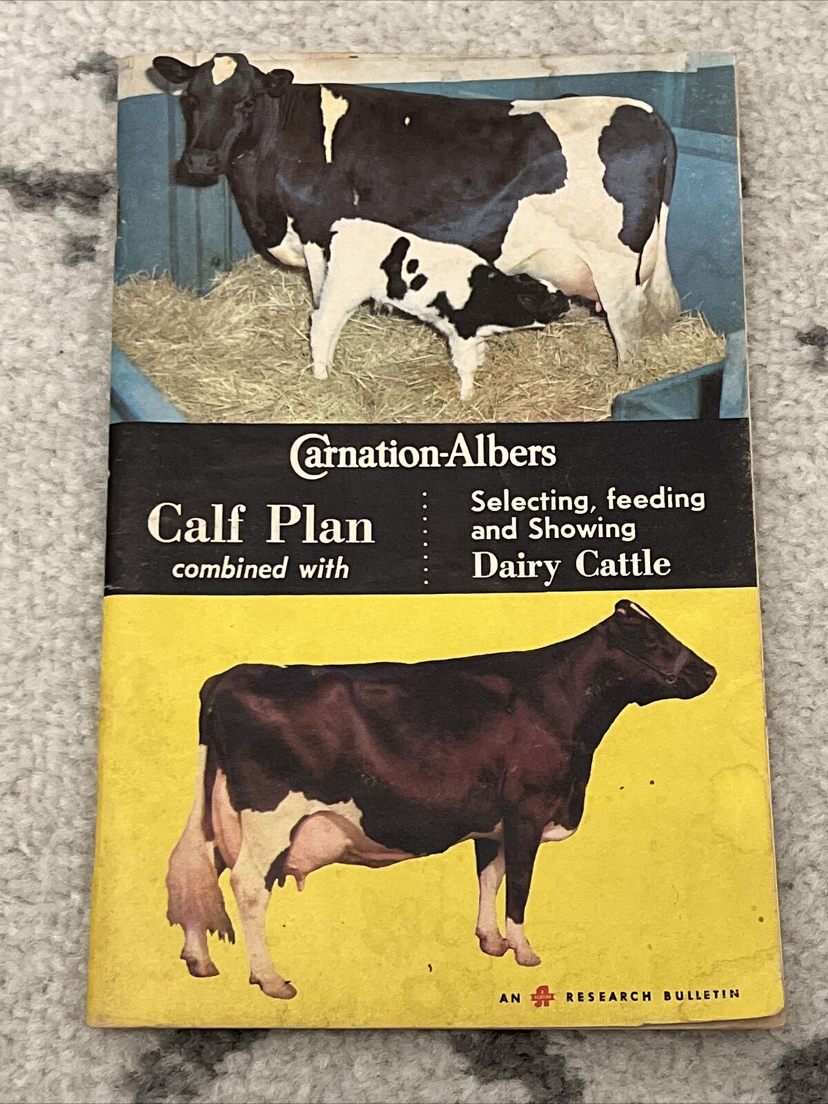 Albers Milling Company 1968 Carnation Albers Calf Plan Selecting Feeding Showing