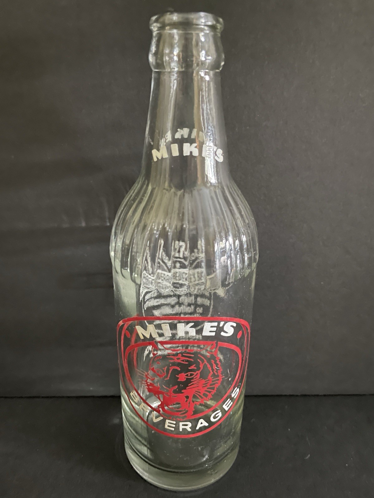 Rare Mike's Beverages ACL Soda Bottle: Melville, Louisiana Rare Mike's Beverages ACL Soda Bottle: Melville, Louisiana