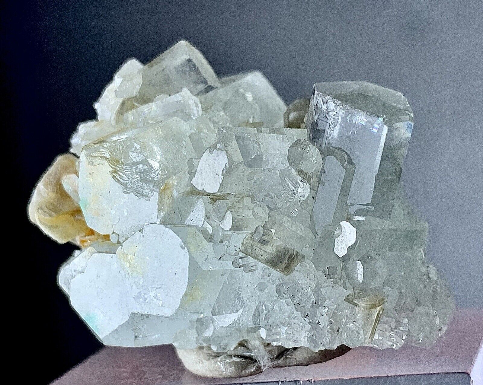 120 Carat Aquamarine Crystal Bunch From Skardu Pakistan
