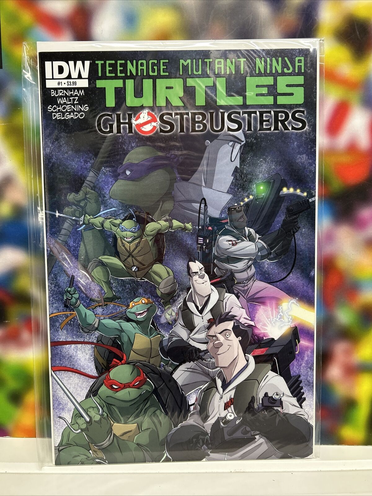 Teenage Mutant Ninja Turtles /Ghostbusters #1 IDW Comics TMNT