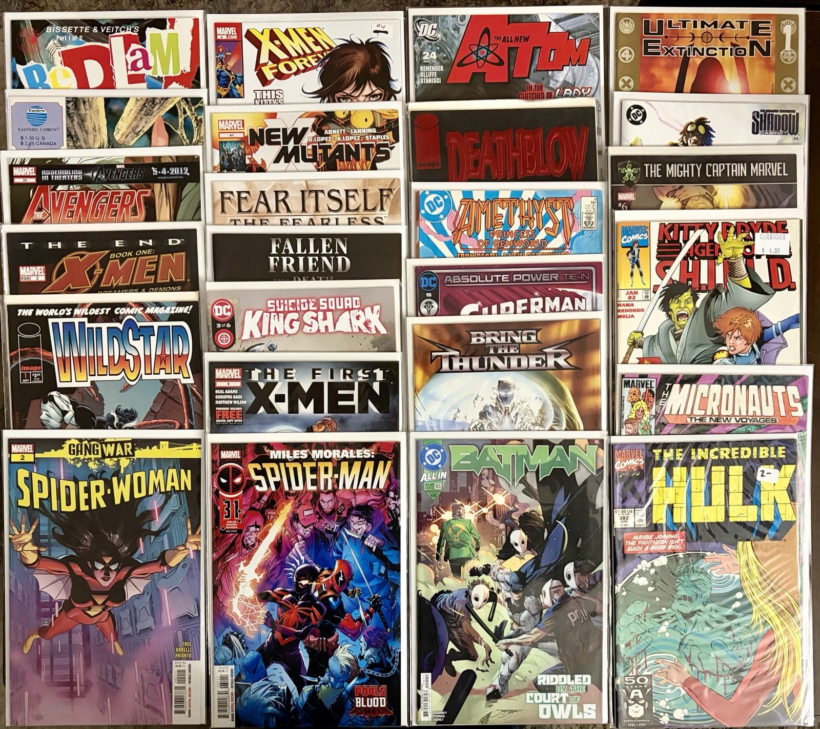 Lot of 25 Comic Books Various Titles Lot of 25 Comic Books Various Titles