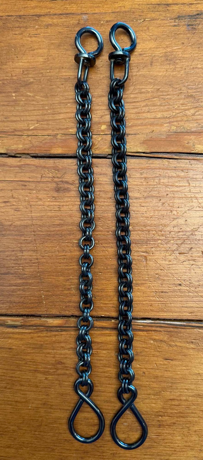 NICE PRETTY #3 Cowboy VAQUERO HANDMADE Bridle Bit 12" REIN CHAINS NICE PRETTY #3 Cowboy VAQUERO HANDMADE Bridle Bit 12" REIN CHAINS
