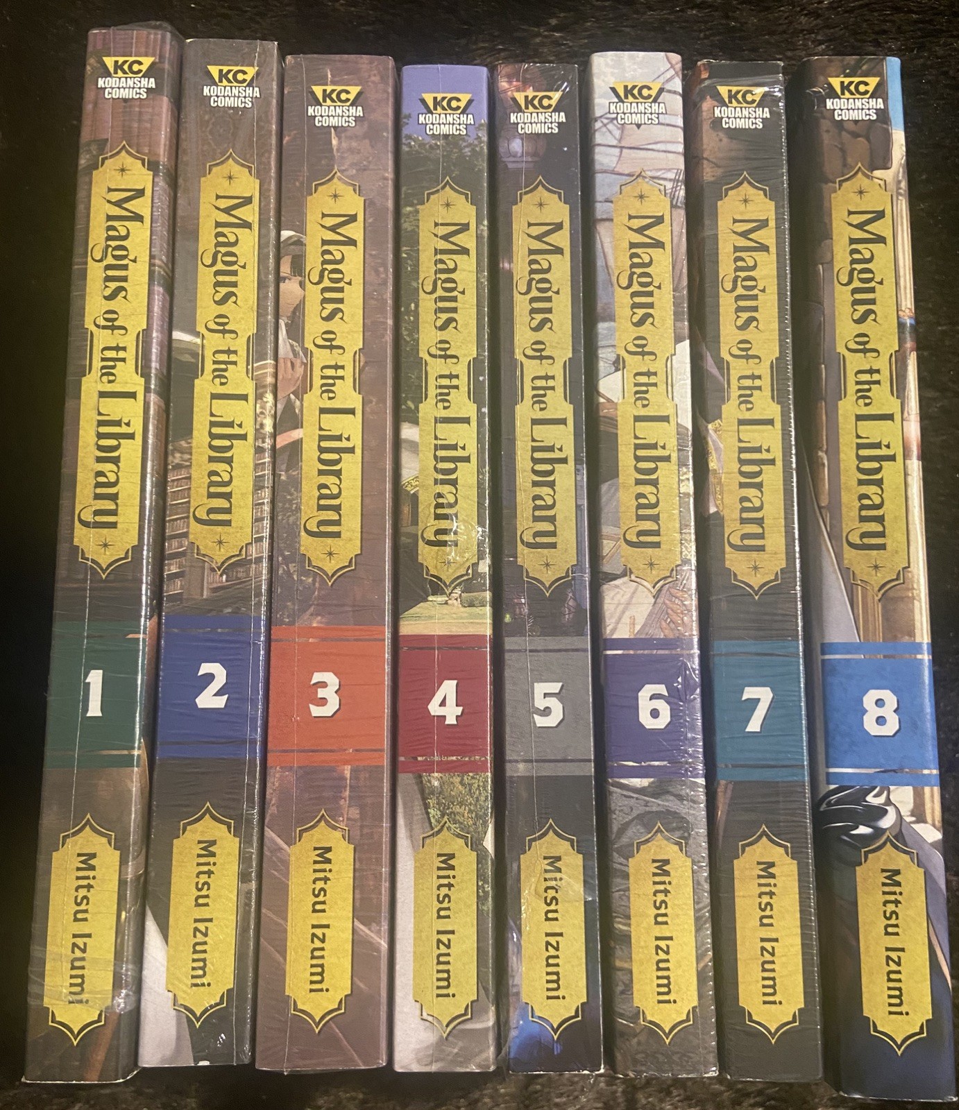 BRAND NEW SEALED Kodansha Magus Of The Library Vol 1-8 English Manga Set BRAND NEW SEALED Kodansha Magus Of The Library Vol 1-8 English Manga Set