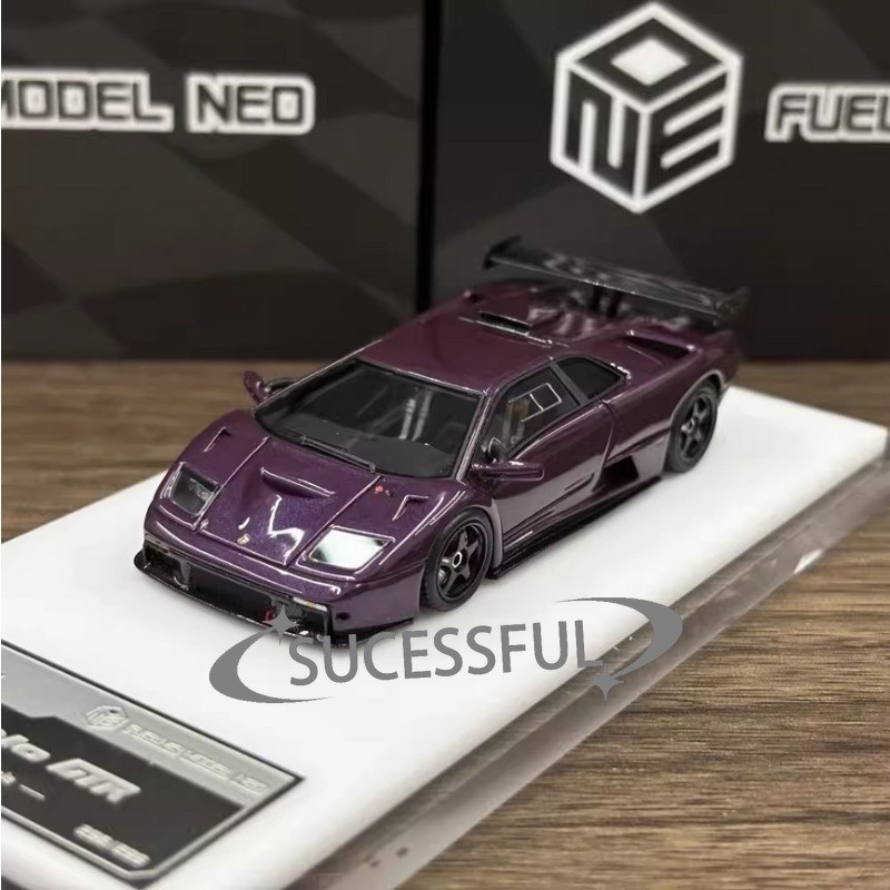 FuelMe 1:64 Lamborghini Diablo GTR Resin Car Model Collectible Ornament