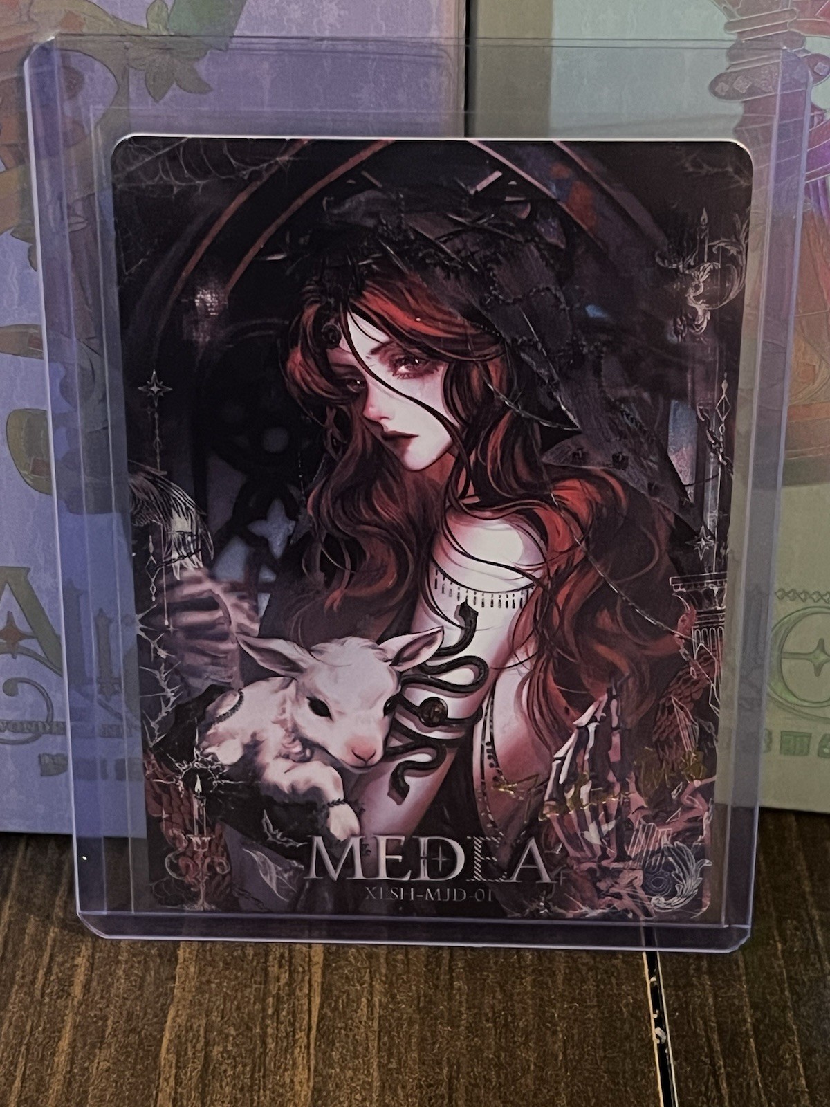Wanmanshe Your Throne Medea Solon MD GOLD SIGNATURE RARE XLSH-MD-01
