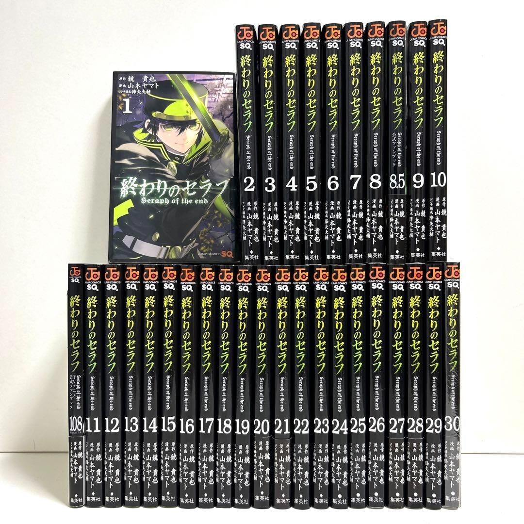 4set Seraph Of The End Vol.1-30 Manga Owari No Seraph Japanese Comics Used 4set Seraph Of The End Vol.1-30 Manga Owari No Seraph Japanese Comics Used
