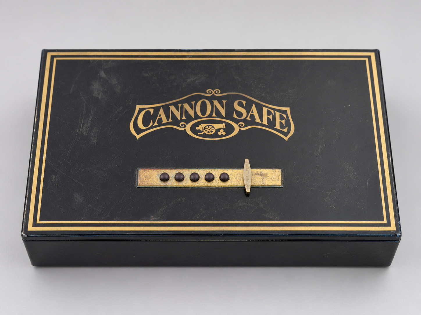 Vintage Cannon Safe QuickSafe Simplex 5-Button Lock Box Unlocked No Combo Vintage Cannon Safe QuickSafe Simplex 5-Button Lock Box Unlocked No Combo