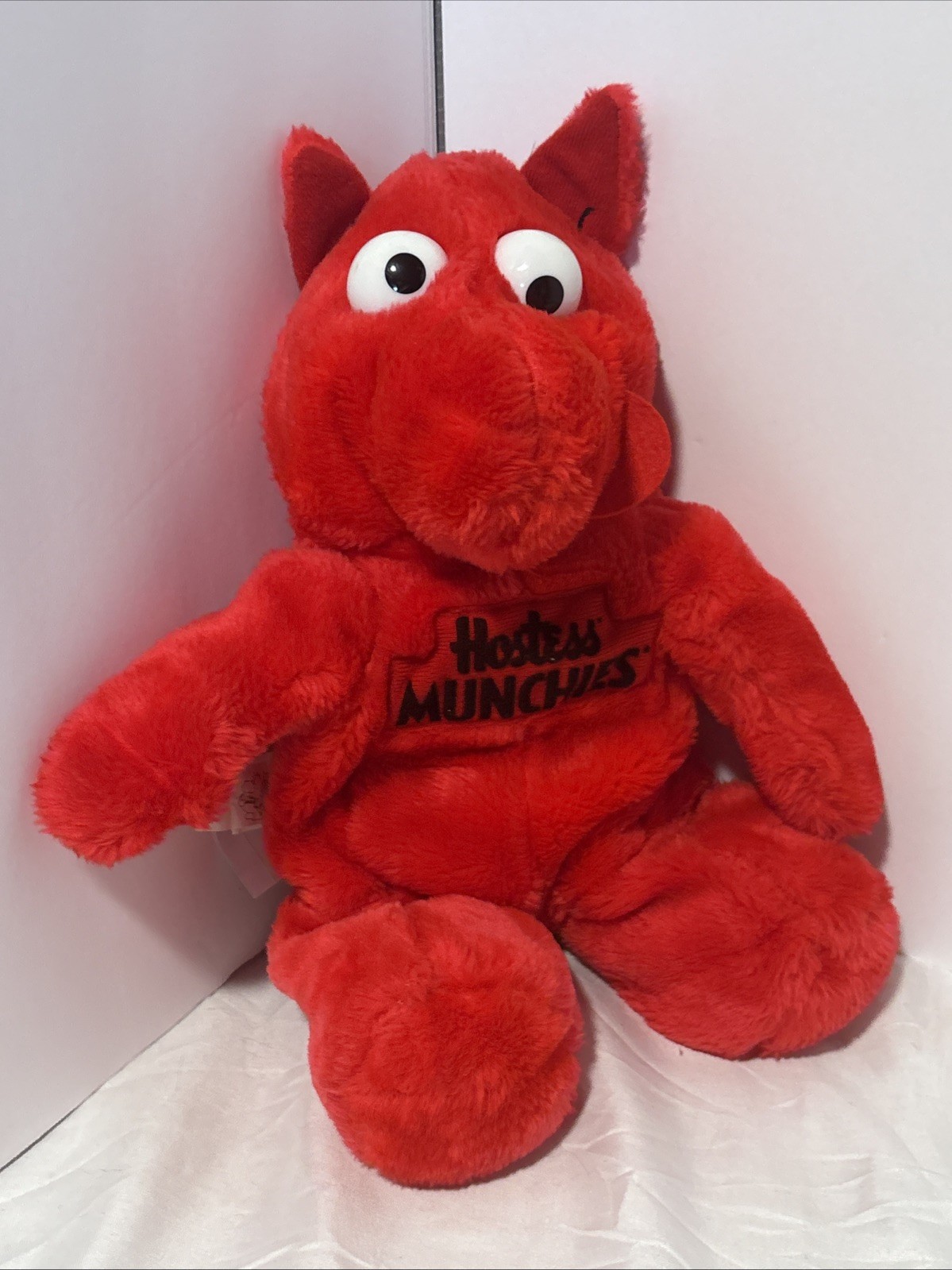 Vintage Hostess Munchies Red Mascot Promo Plush 13 Vintage Hostess Munchies Red Mascot Promo Plush 13