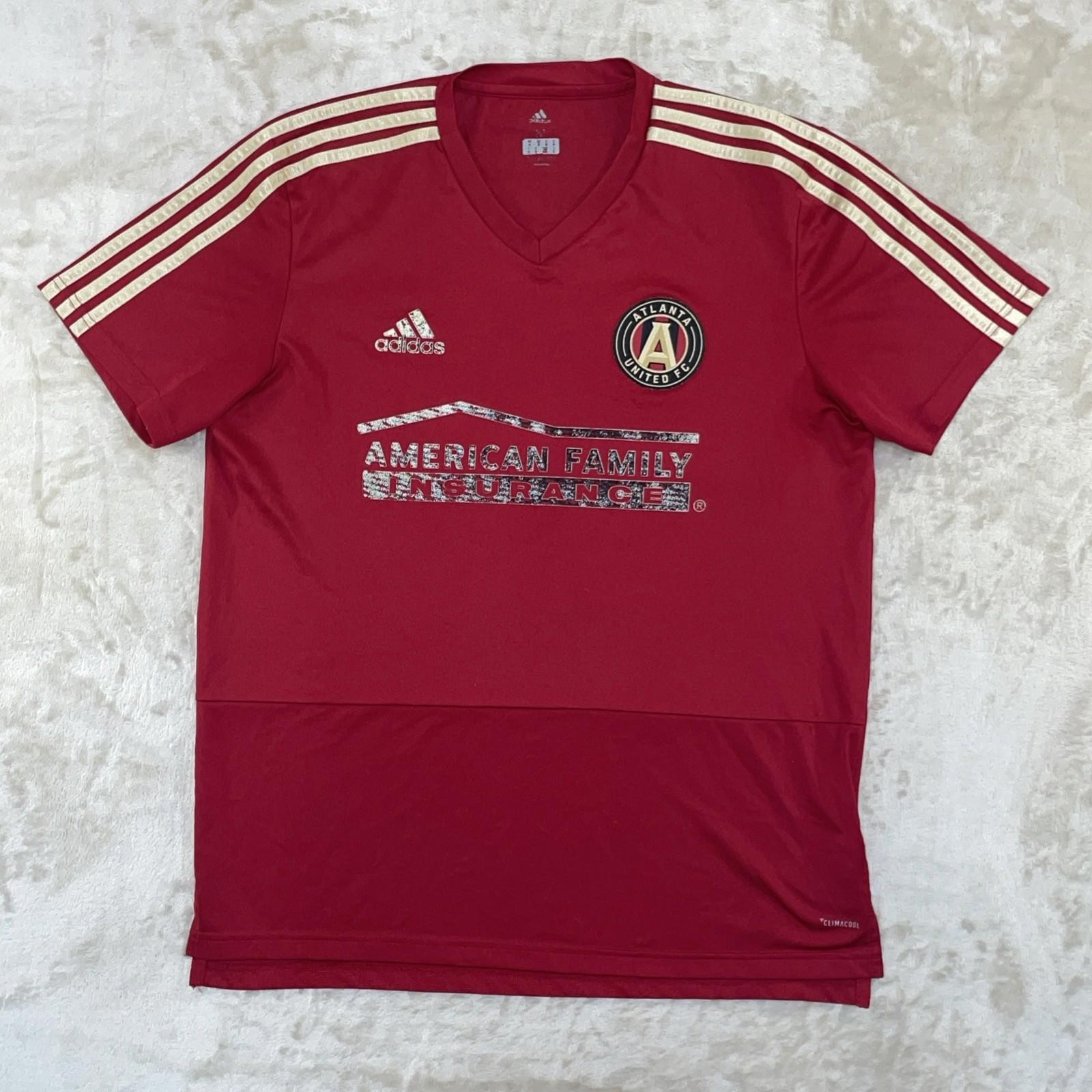 Adidas MLS Atlanta United FC Soccer Training Jersey Men’s Size Medium READ DESCR Adidas MLS Atlanta United FC Soccer Training Jersey Men’s Size Medium READ DESCR