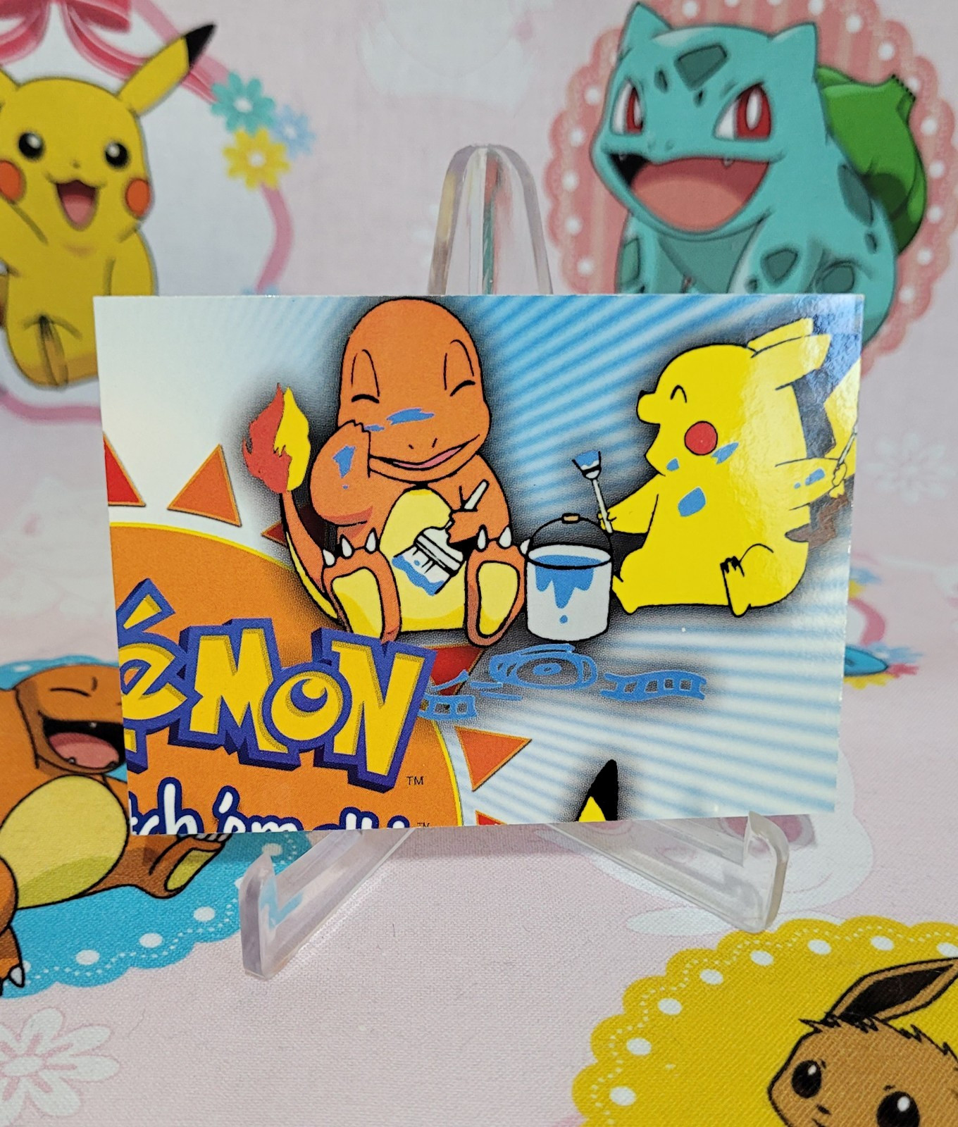 Topps Pokemon Puzzle Card P02 of 6 Topps Pokemon Puzzle Card P02 of 6