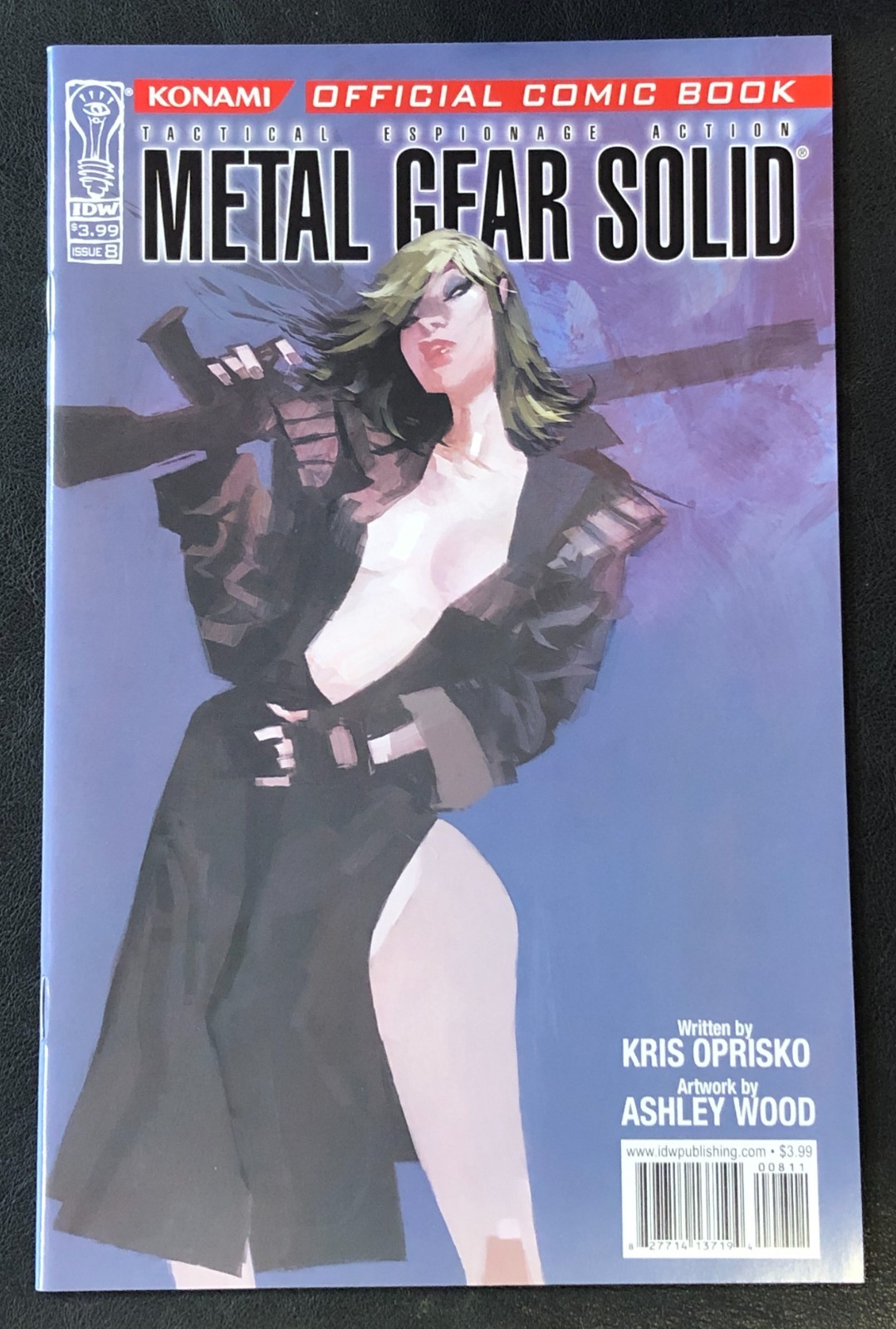 Metal Gear Solid Issue #8 IDW 2005 Konami Comic Book Metal Gear Solid Issue #8 IDW 2005 Konami Comic Book