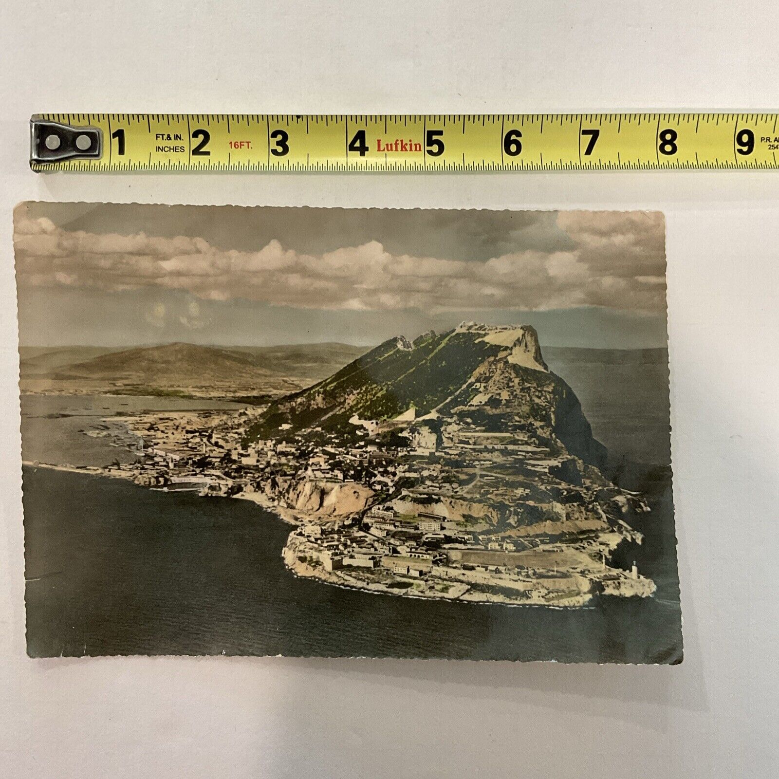 The Rock Of Gibraltar Postcard Jumbo From The South