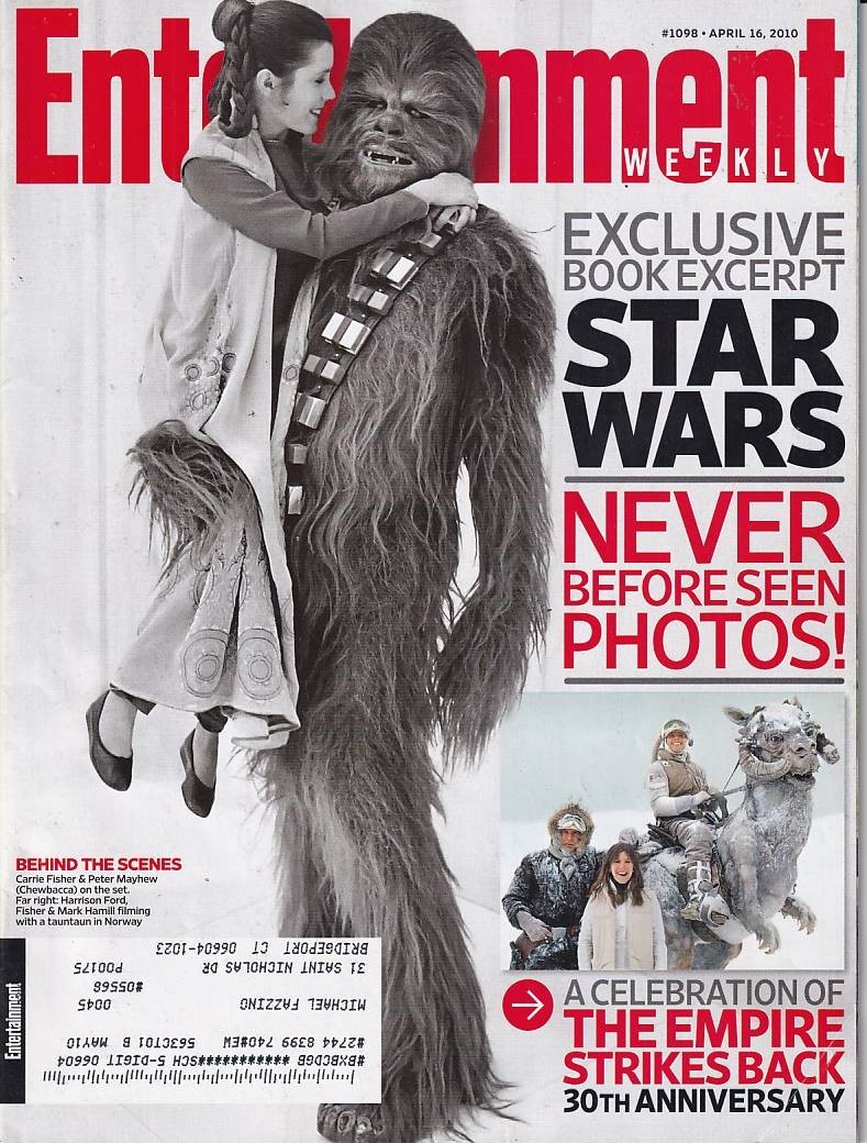 43166: ENTERTAINMENT WEEKLY ENTERTAINMENT WEEKLY #1098 VF Grade