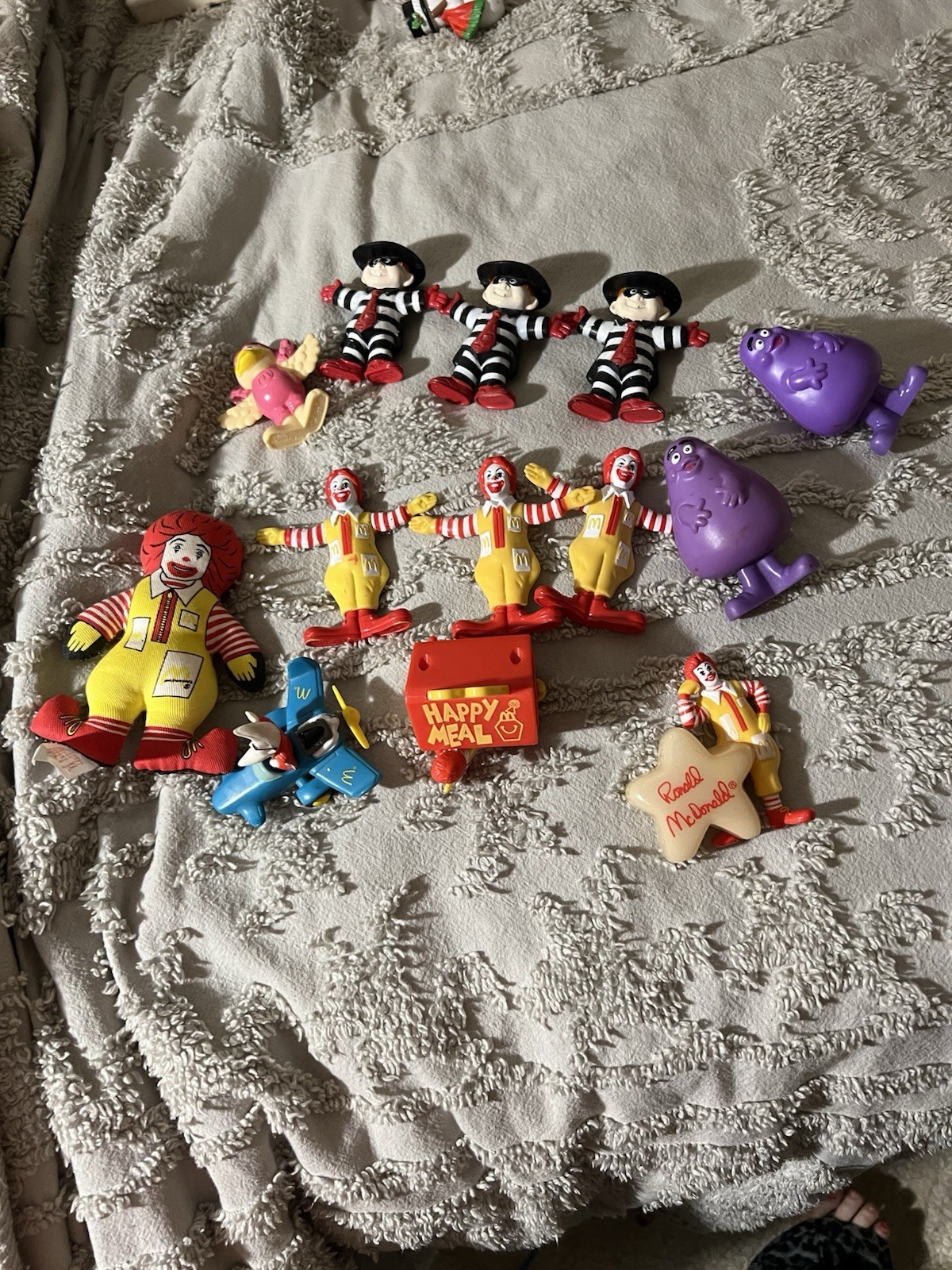 Vintage Ronald McDonald Hamburgler Birdie Grimace Toys 1984 1988 1995 Lot Of 13 Vintage Ronald McDonald Hamburgler Birdie Grimace Toys 1984 1988 1995 Lot Of 13