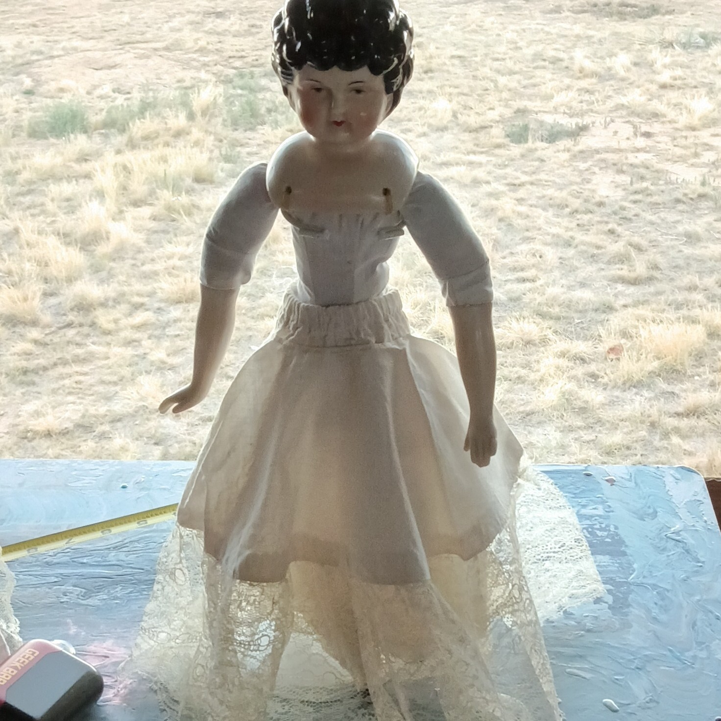 1880s-1910s Hertwig porcelain doll 1880s-1910s Hertwig porcelain doll