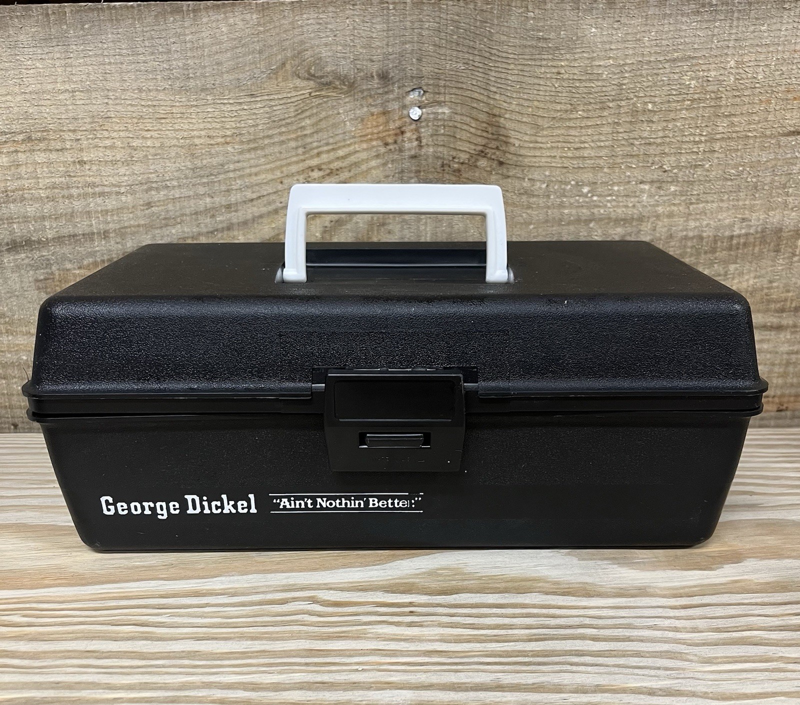 George Dickel Tennessee Whiskey Tacklebox Or Toolbox Promotional Item