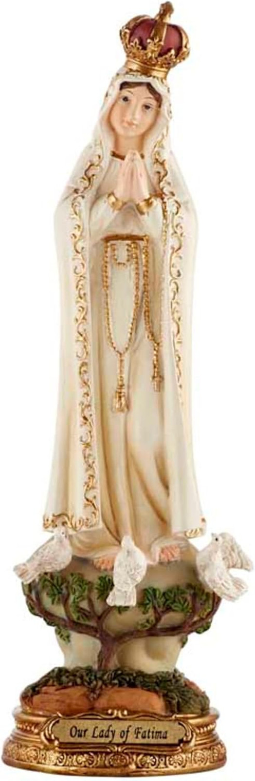 Avalon Gallery 100th Anniversary Edition Crowned Our Lady Fatima Figurine Avalon Gallery 100th Anniversary Edition Crowned Our Lady Fatima Figurine