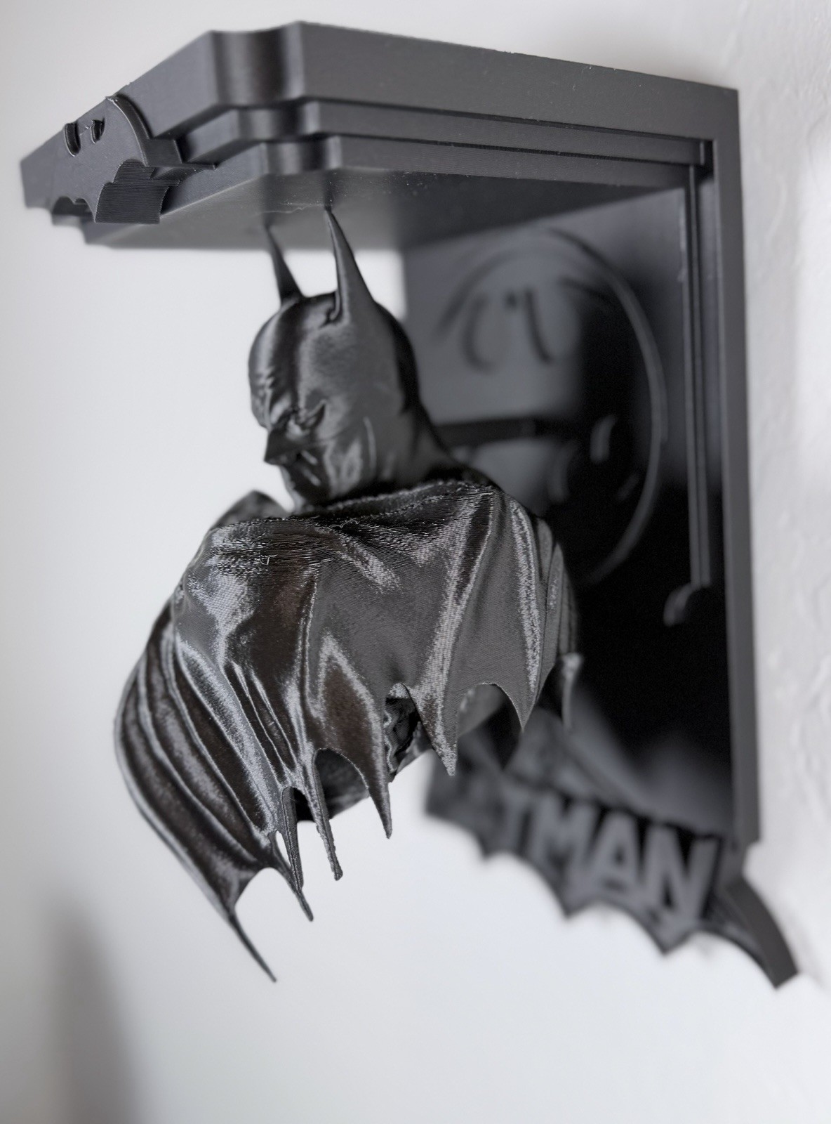 DC Comics Batman Kingdom Come Like 5x5 Top Floating Shelf Collectible