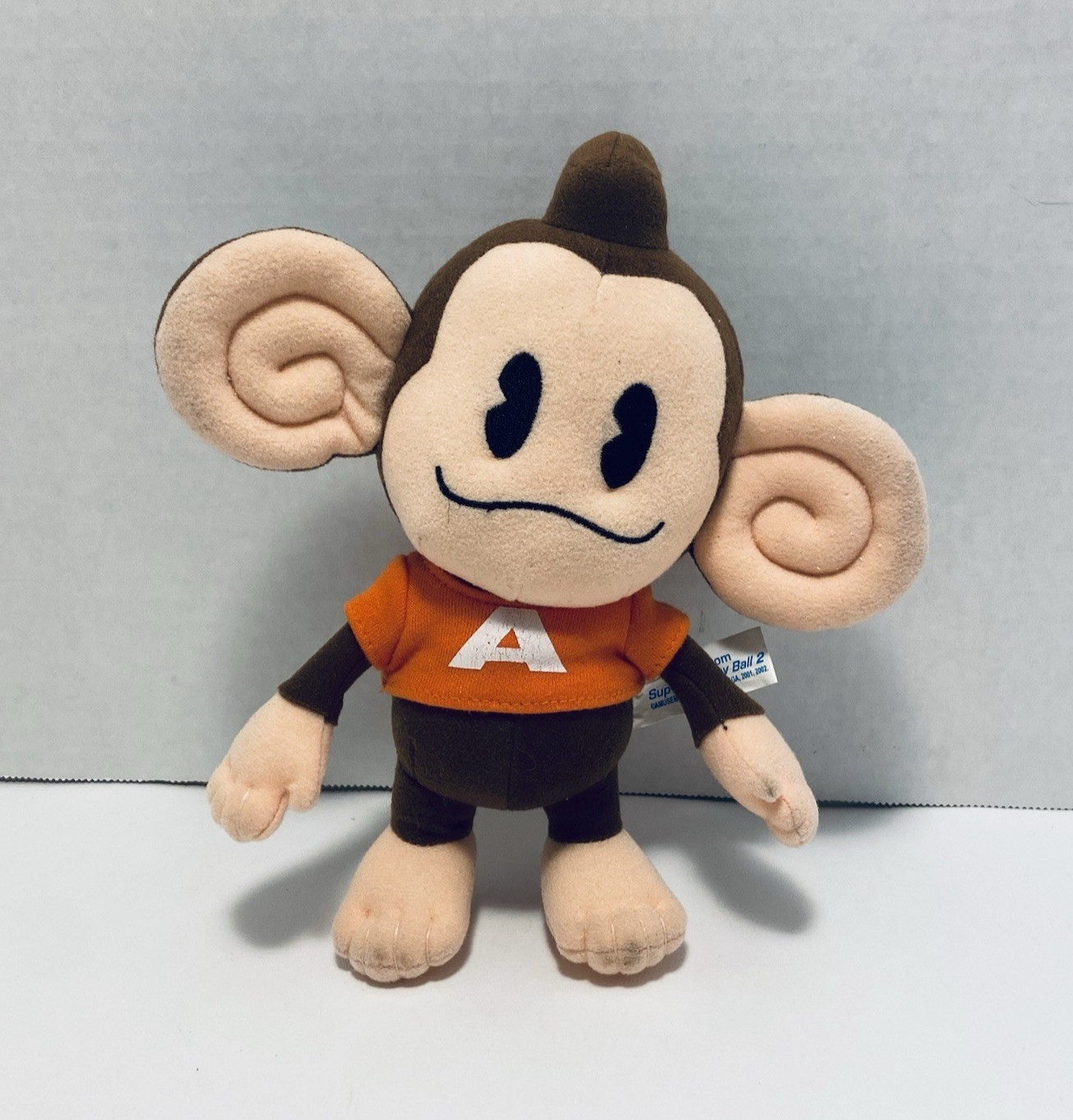 Vtg 2002 Nintendo Gamecube Super Monkey Ball 2 AiAi E3 Sega Promo Plush 8" Toy Vtg 2002 Nintendo Gamecube Super Monkey Ball 2 AiAi E3 Sega Promo Plush 8" Toy