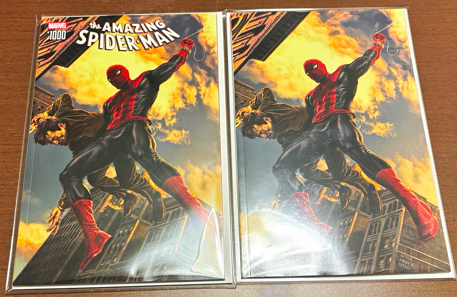 The Amazing Spider-Man #1000 Lee Bermejo NYCC Exclusive Set NM The Amazing Spider-Man #1000 Lee Bermejo NYCC Exclusive Set NM