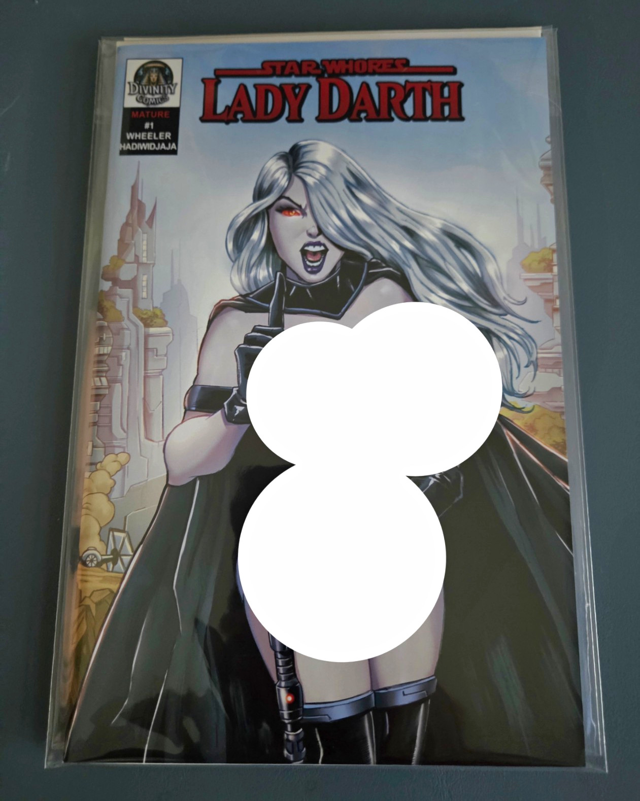 Star Whores: Lady Darth #1 Wheeler Haddwijaja Color Full Naughty Mature Comic