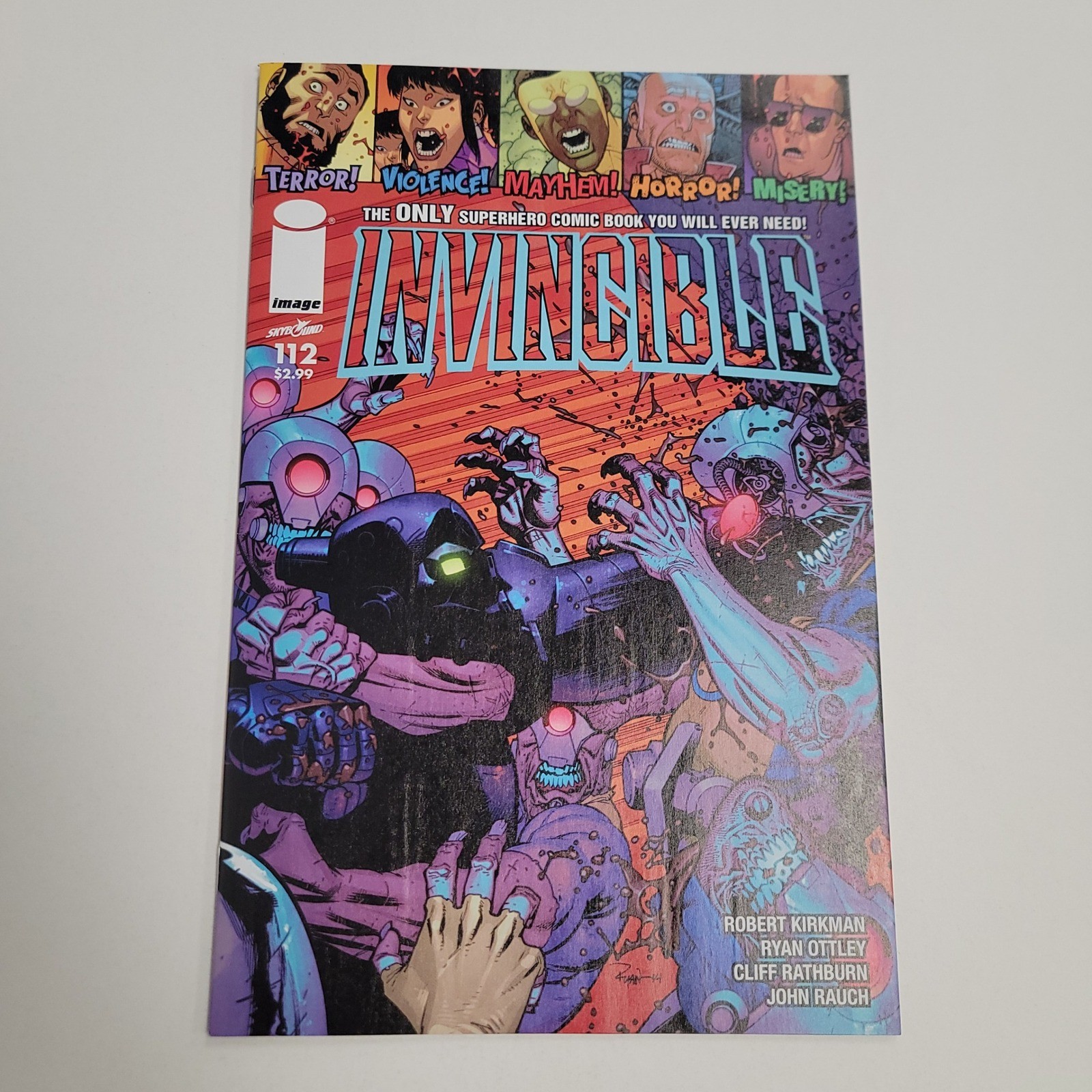 Invincible #112 Image Comics Skybound Robert Kirkman Ryan Ottley (2014) Invincible #112 Image Comics Skybound Robert Kirkman Ryan Ottley (2014)