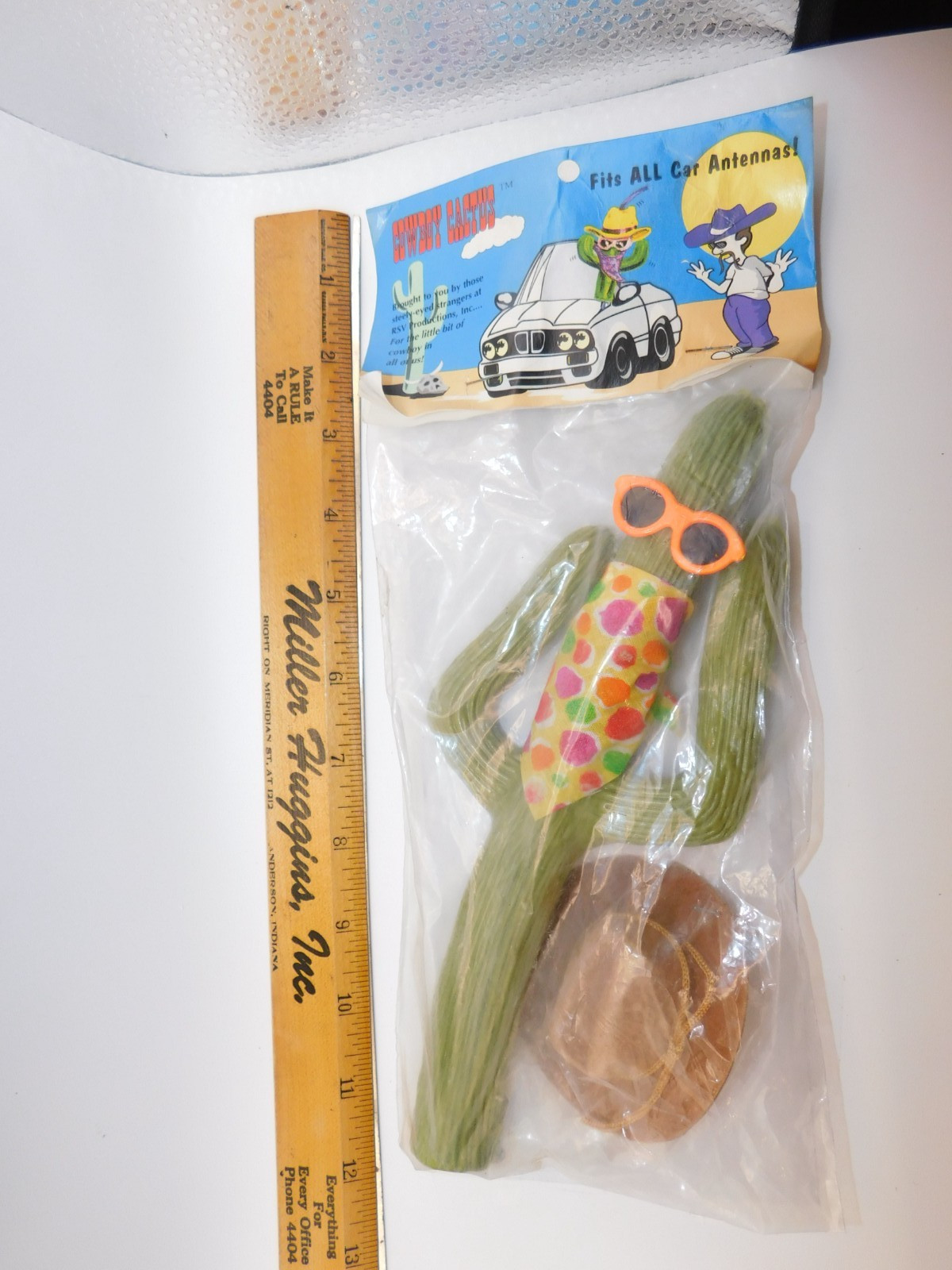 RSV Productions The Cowboy Cactus Car Antenna Topper Fits All Antennas USA RSV Productions The Cowboy Cactus Car Antenna Topper Fits All Antennas USA