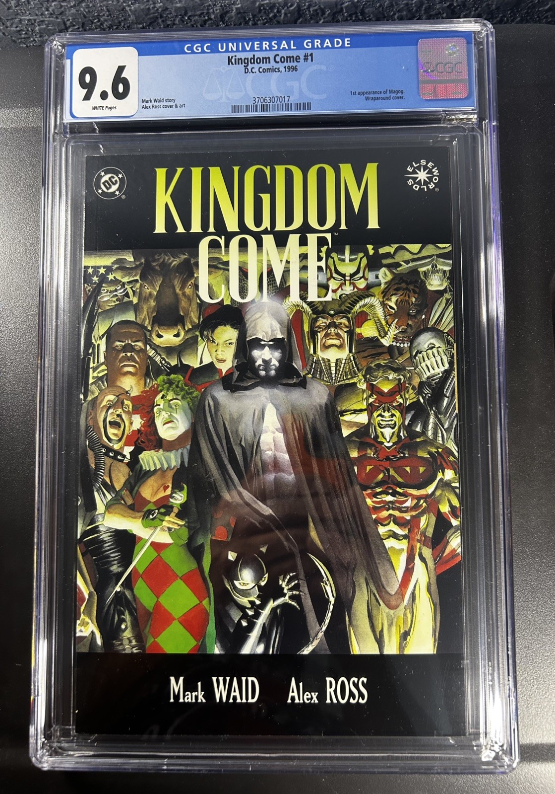 Kingdom Come #1 CGC 9.6 DC Comics Alex Ross Mark Waid