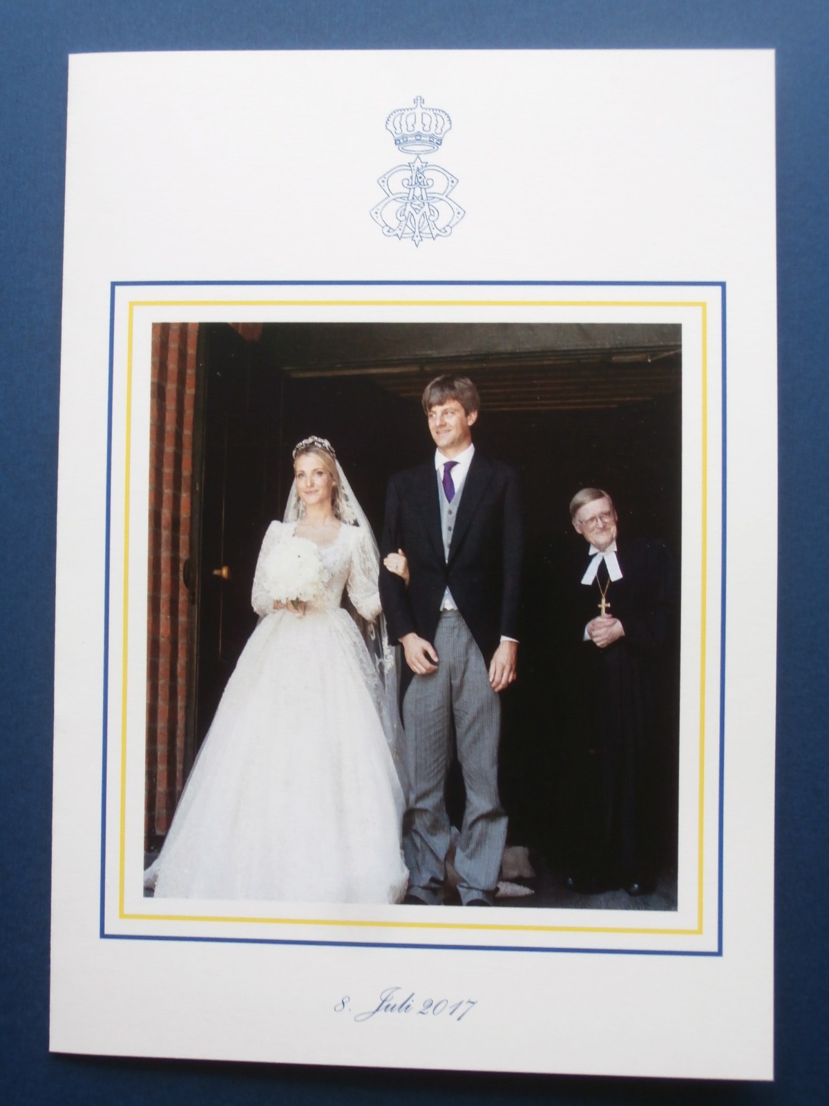 Thank you royal reply Prince Ernst August Jr. by Hanover Wedding 2017