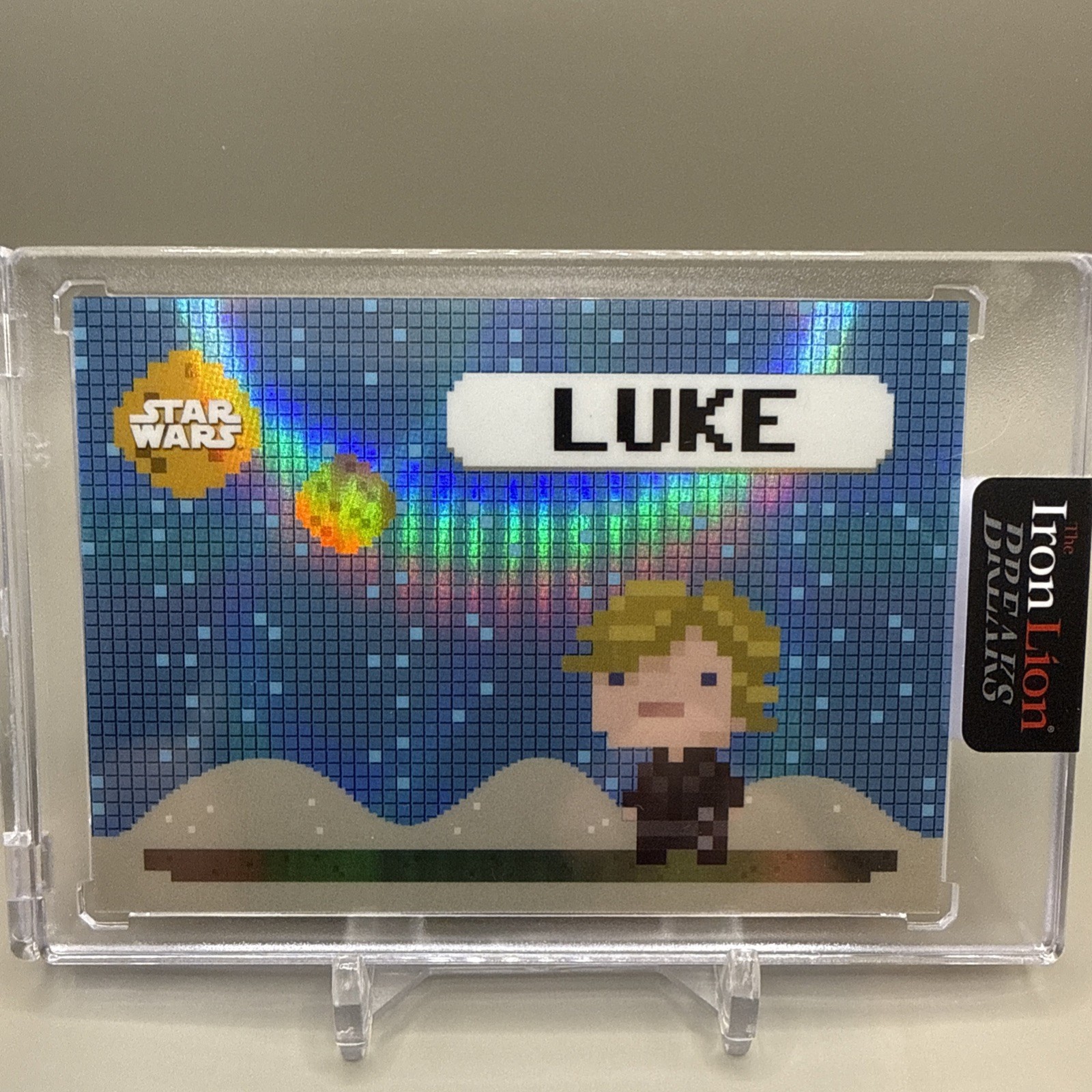 2026 Topps Chrome Star Wars Luke Skywalker #BO-LUKE Bonus Stage SSP