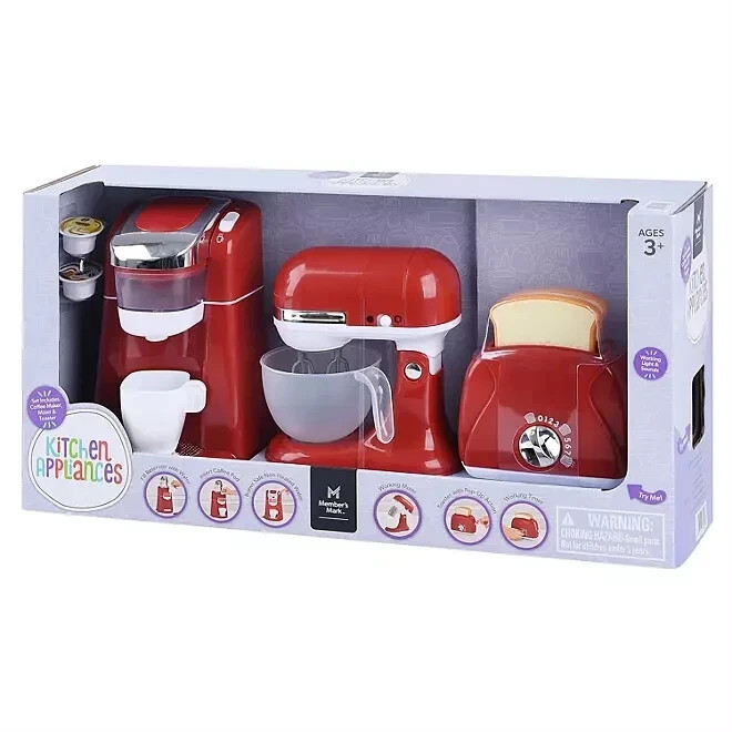 Member's Mark Gourmet Kitchen Appliance Set Red Member's Mark Gourmet Kitchen Appliance Set Red