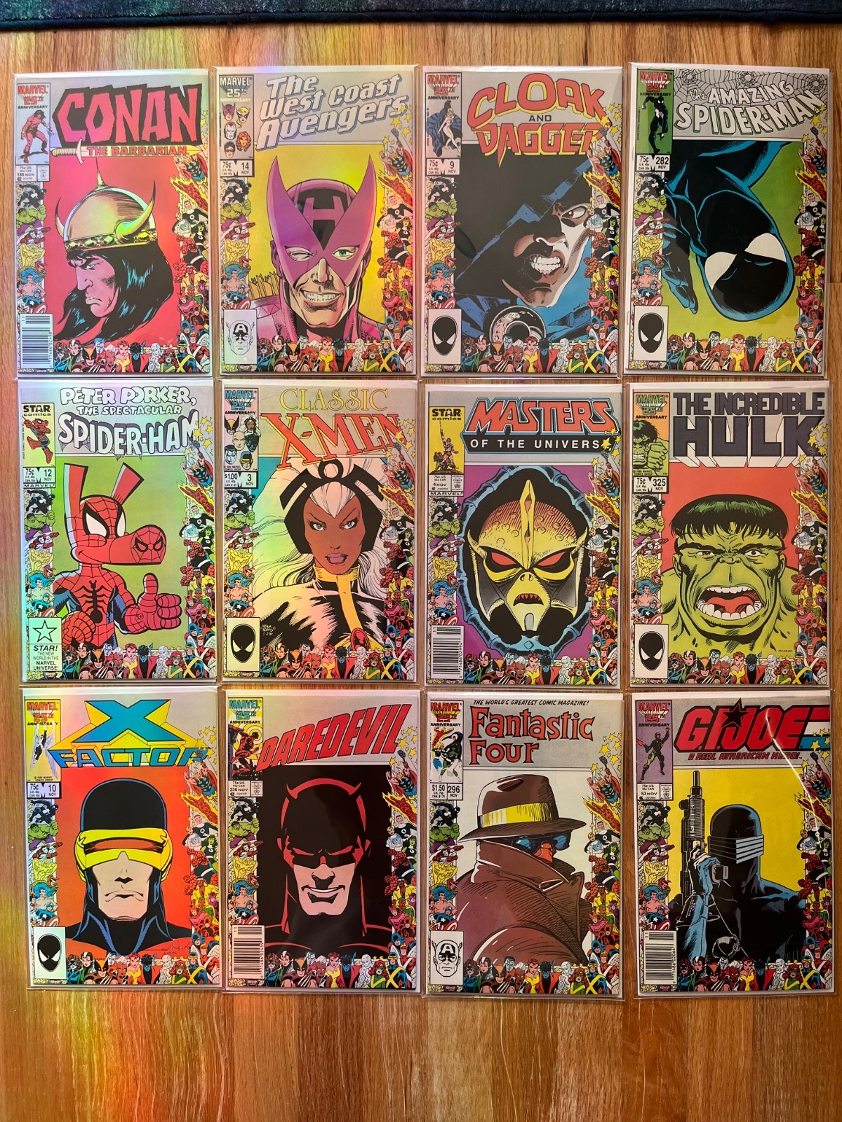 Marvel 25th Anniversary 1986 26 Comic Lot Muppet Babies #10 Spider-Ham #12 Marvel 25th Anniversary 1986 26 Comic Lot Muppet Babies #10 Spider-Ham #12