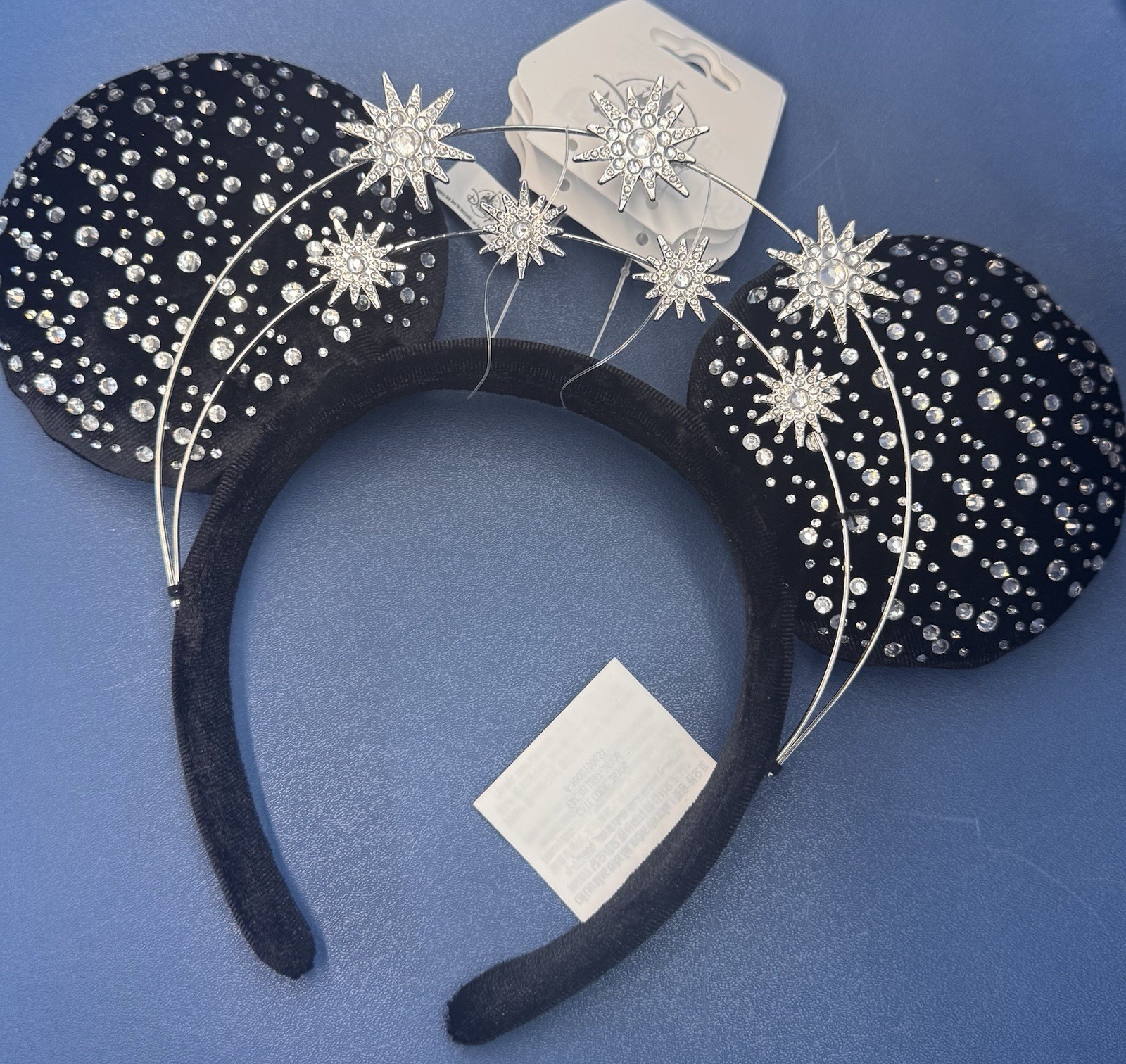 2026 Disney Parks Star Sparkle Rhinestone Minnie Ears Headband NEW WITH TAGS 2026 Disney Parks Star Sparkle Rhinestone Minnie Ears Headband NEW WITH TAGS