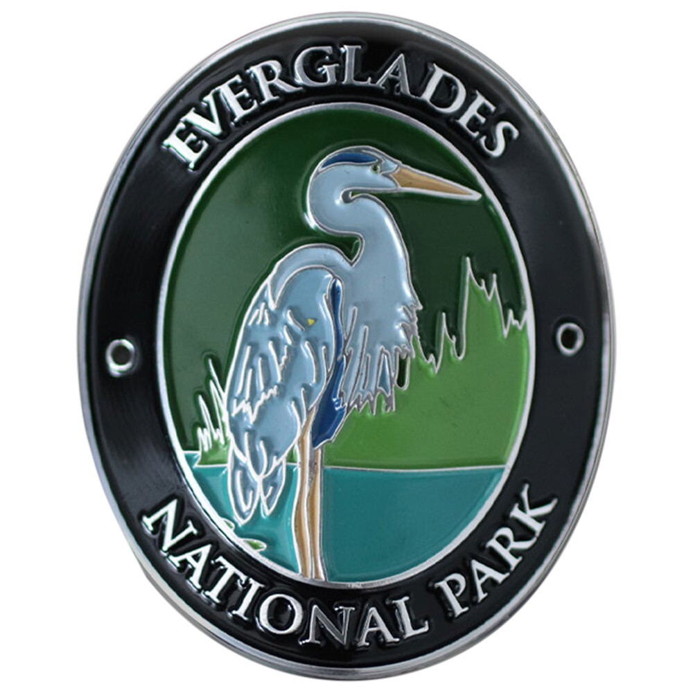 Everglades National Park Walking Stick Medallion Florida Hiking Collectors Badge Everglades National Park Walking Stick Medallion Florida Hiking Collectors Badge