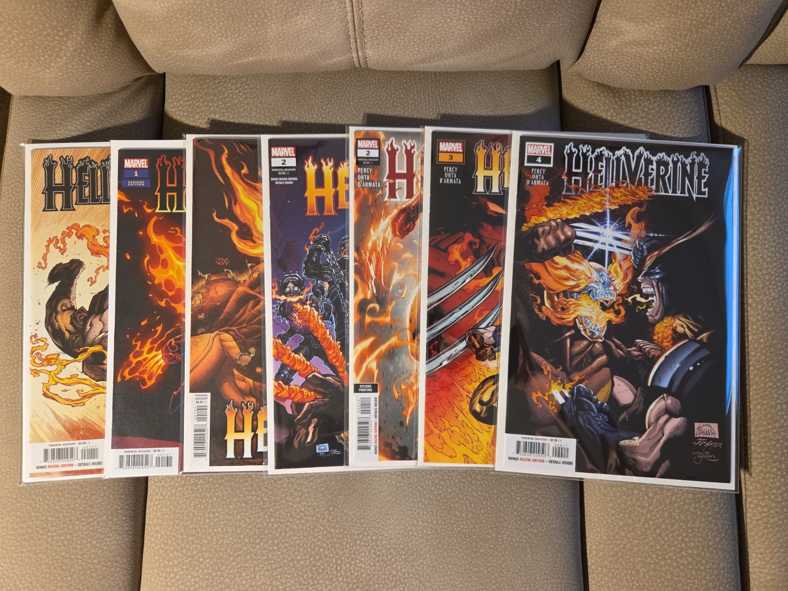 Hellverine 1-4 With Variants Hellverine 1-4 With Variants