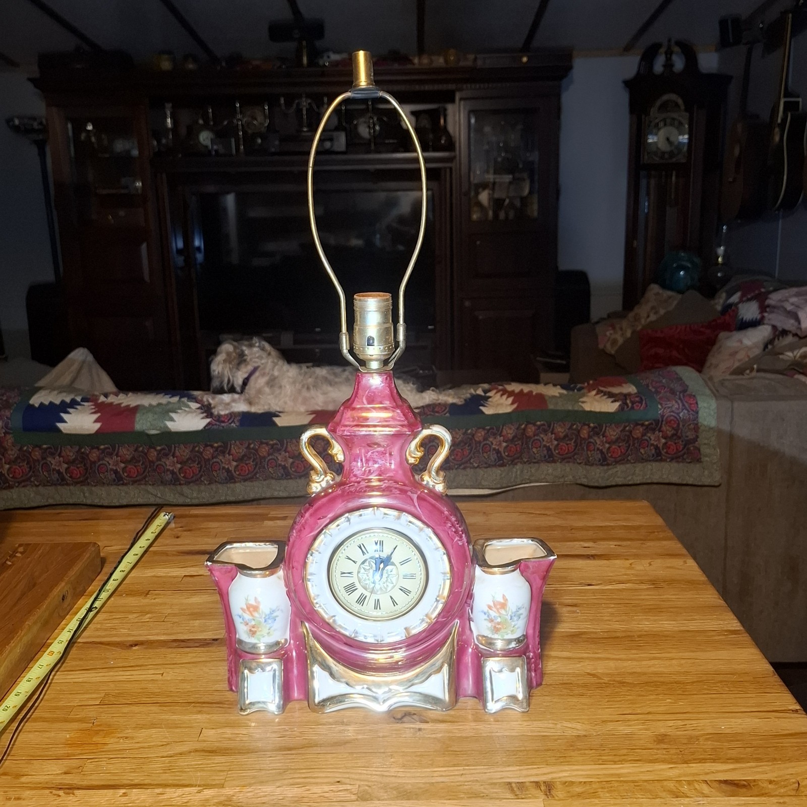 Vintage Retro from the 1950s by Lanshire electric self-starting clock Vintage Retro from the 1950s by Lanshire electric self-starting clock