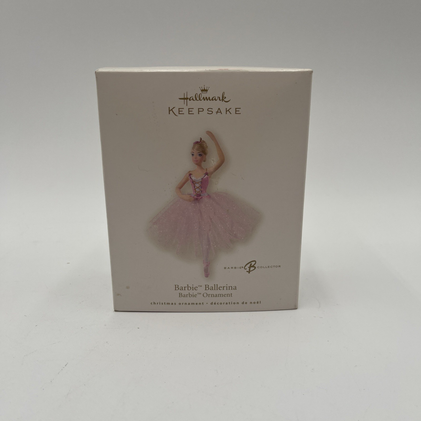 NEW 2008 Hallmark Keepsake Barbie Ballerina Pink Dress Christmas Ornament NEW 2008 Hallmark Keepsake Barbie Ballerina Pink Dress Christmas Ornament