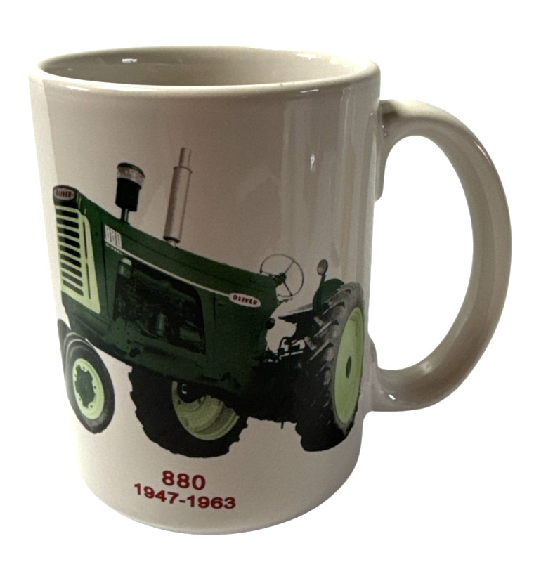 Vintage Oliver Tractor Oliver 880 Hart-Parr 1947-1963 Coffee Cup Mug 2003 Vintage Oliver Tractor Oliver 880 Hart-Parr 1947-1963 Coffee Cup Mug 2003
