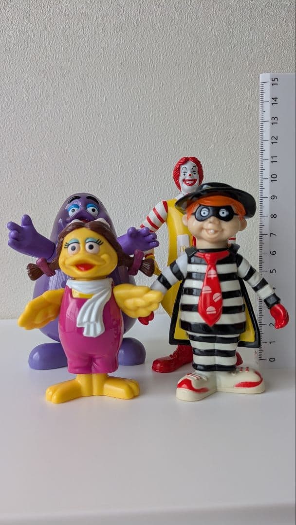 McDonald's character set of 4, made in 1993 #bc9508