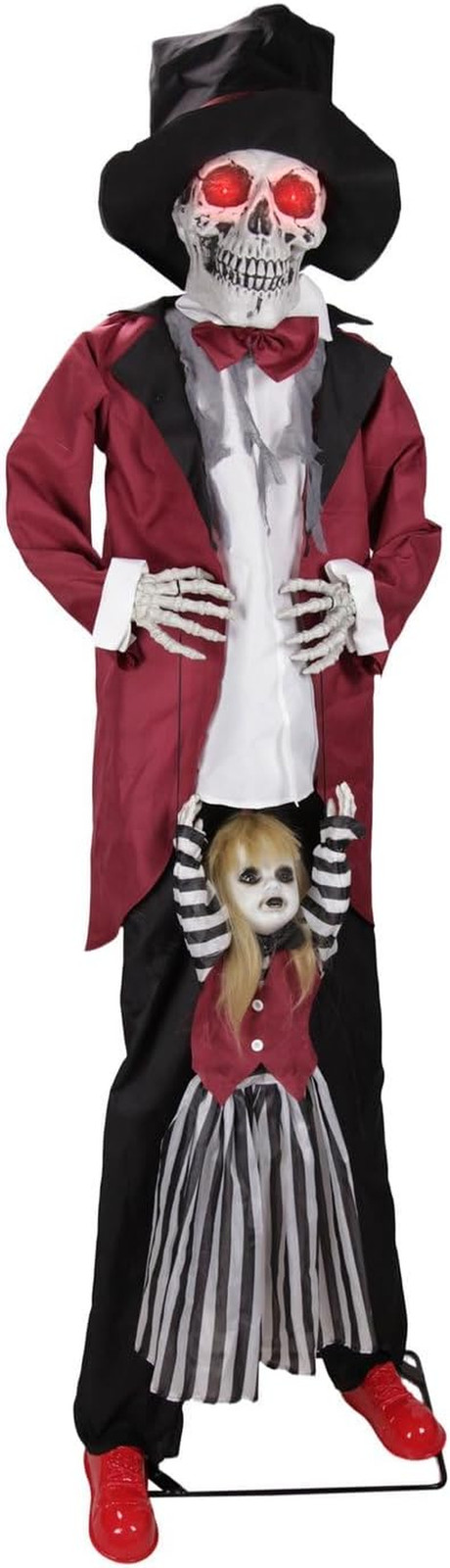 Haunted Hill Farm 7.2-Ft. Stilt Walker Halloween Animatronic Haunted Hill Farm 7.2-Ft. Stilt Walker Halloween Animatronic
